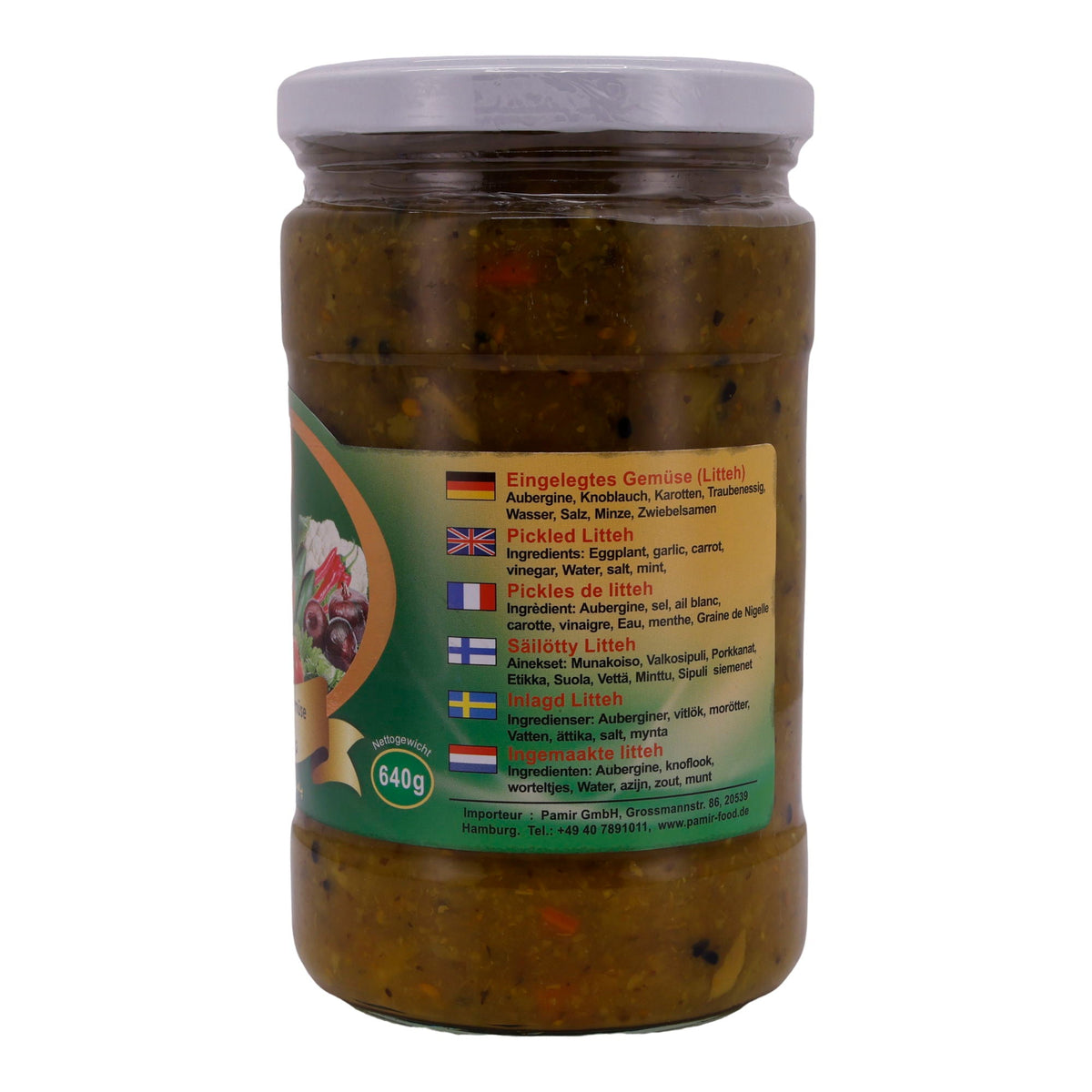 Eingelegtes Gemüse Pamir | Gemüse | Litteh | 640 g PAMIR