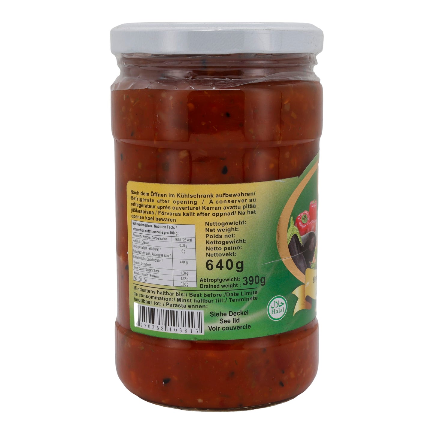 Ingelegde Groenten Pamir | Bandari | Traditionele Kruidenmix met Groenten en Specerijen | 640g