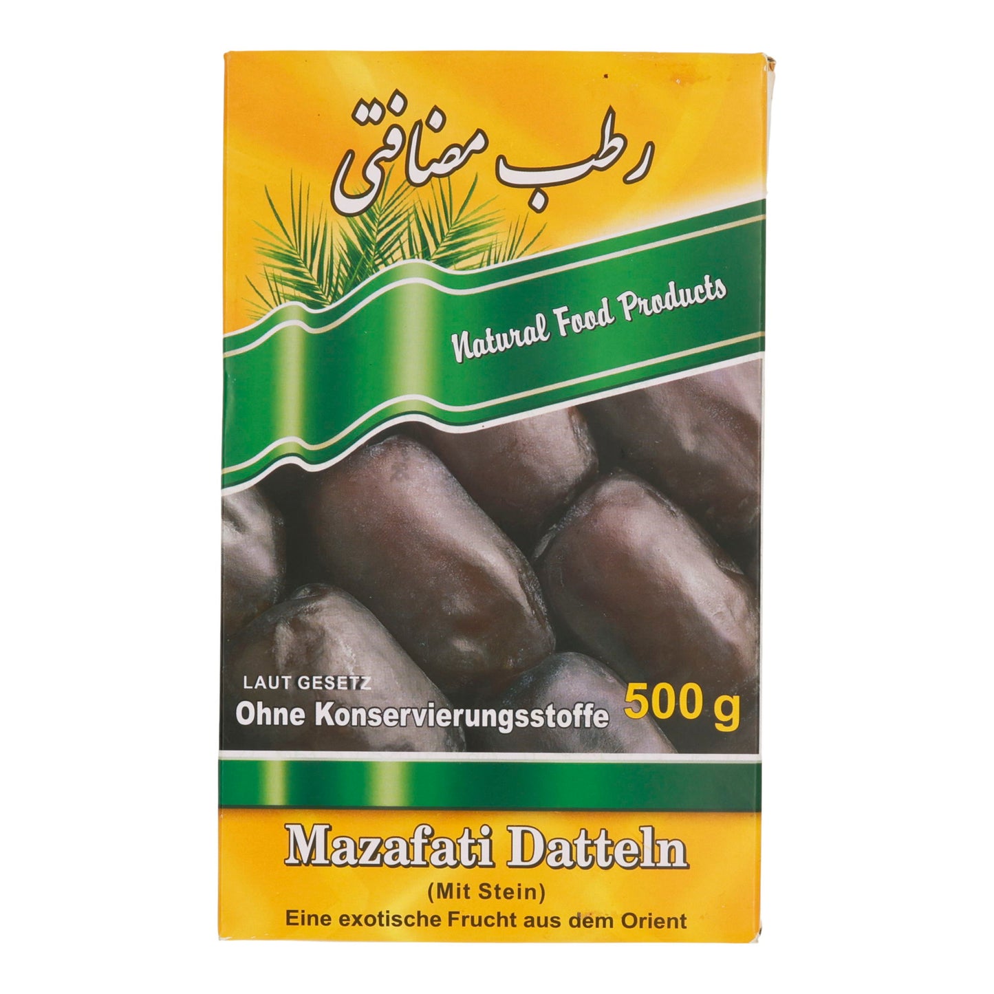 Datteln Pamir | Mazafati | Frisch (mit Stein) | 500g