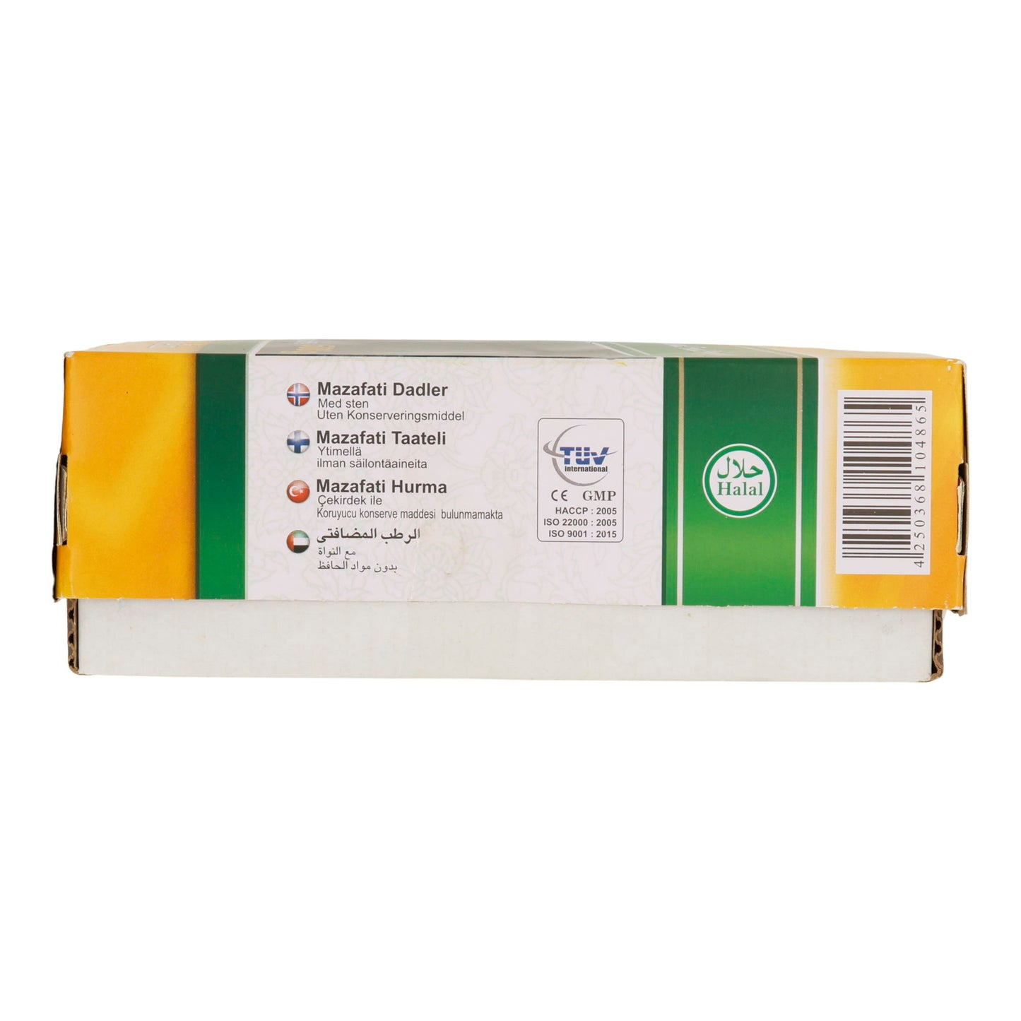 Datteln Pamir | Mazafati | Frisch (mit Stein) | 500g