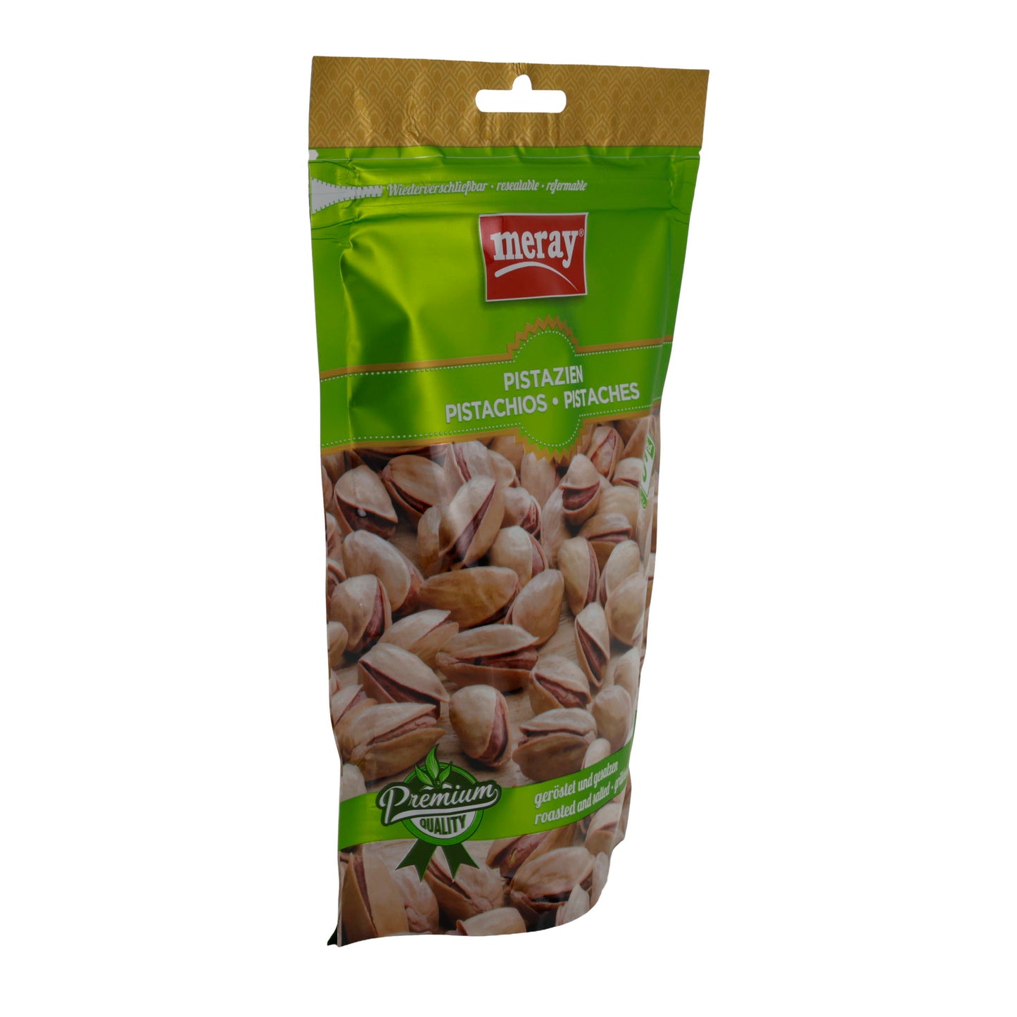 Pistazien Meray | geroosterd & gezouten | Premiumkwaliteit | 150 g zakje