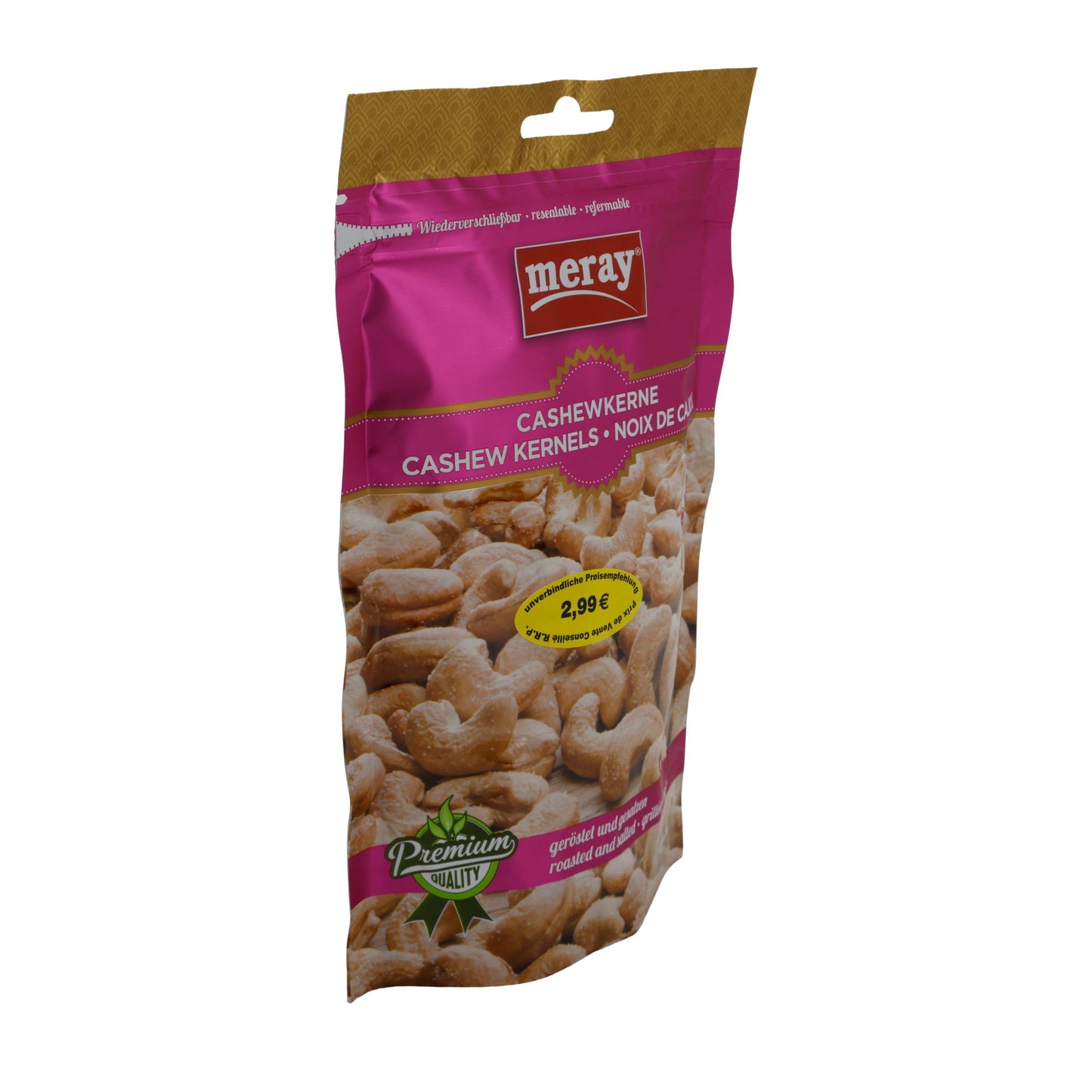 Geröstete und gesalzene Cashewkerne Meray | Nüsse | 150 g