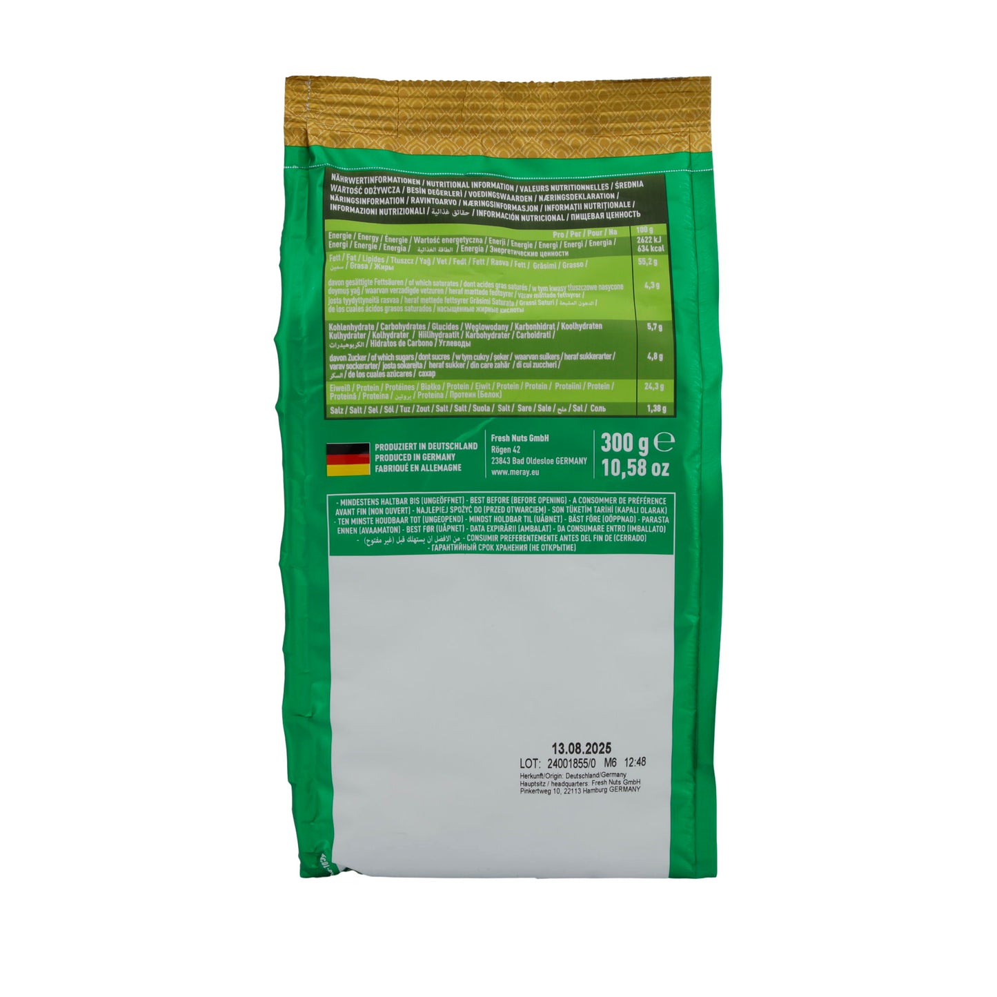 Mandelkerne Meray | Geroosterd en gezouten | Premiumkwaliteit | 300 g