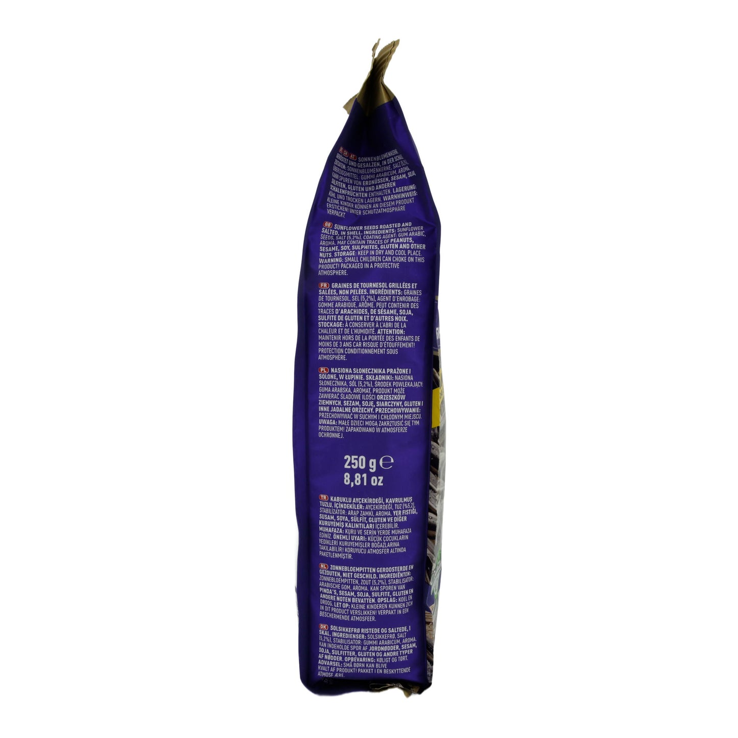 Sonnenblumenkerne Dakota Premium | Extra Salted | Geröstet & gesalzen | 250 g Packung