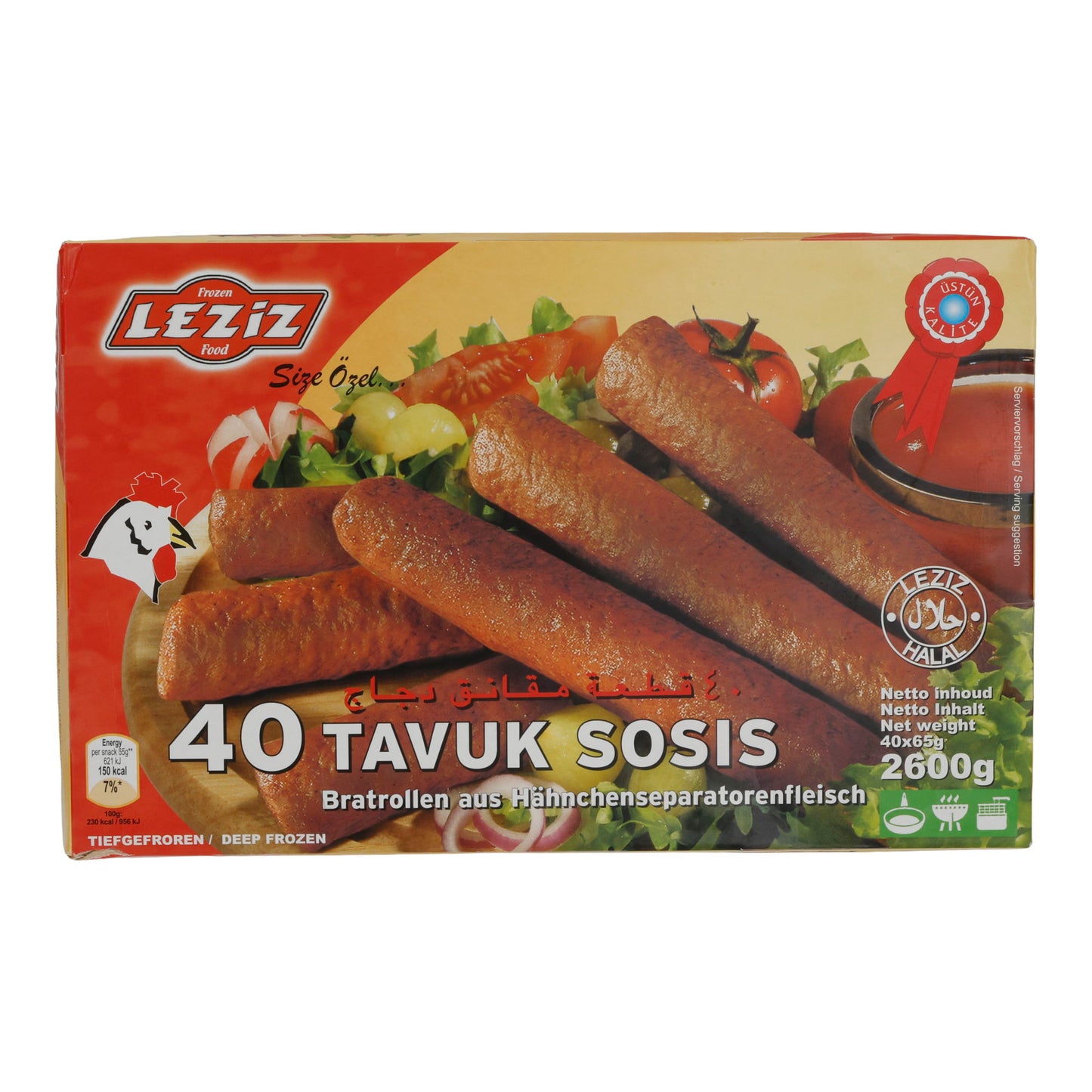 Bällchen Leziz | İçli Köfte | Gefüllte Bulgur-Bällchen mit Walnuss | 600 g
