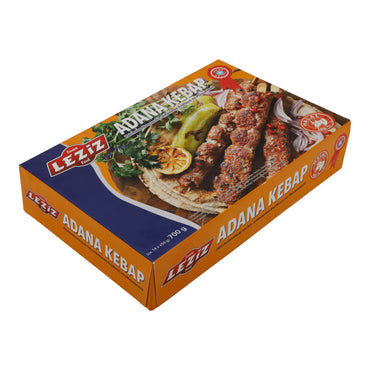 Kebab Leziz | Adana Kebab | Beef Skewers, Frozen | 700 g