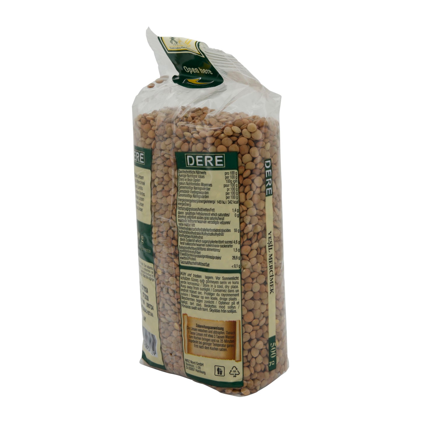 GREEN LENTILS