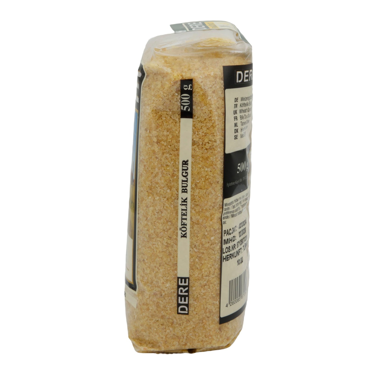 Bulgur DERE | Fijn gemalen | Ideaal voor heerlijke bulgurrecepten | 500g