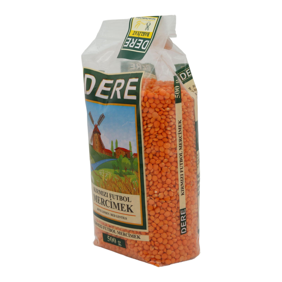 Rote Linsen Dere | Kirmizi Futbol Mercimek | 500g DERE