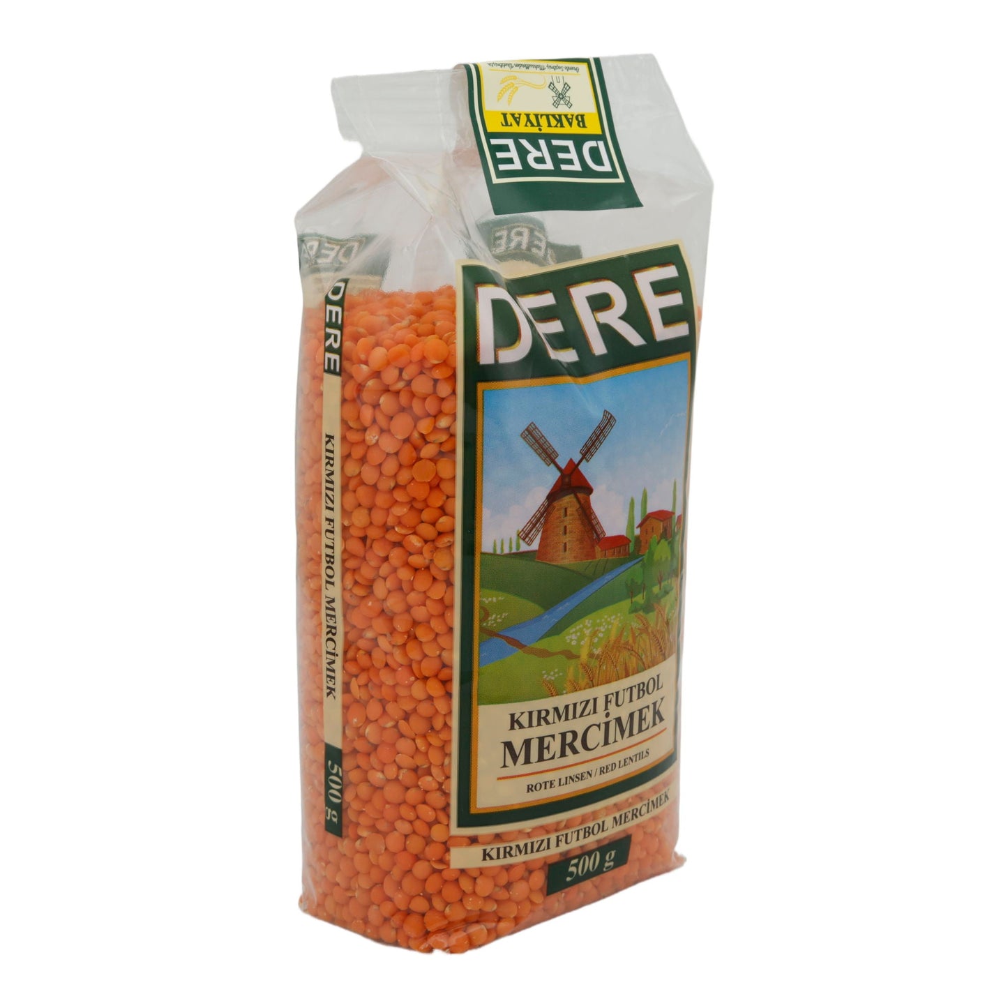 Rote Linsen Dere | Kirmizi Futbol Mercimek | 500g DERE