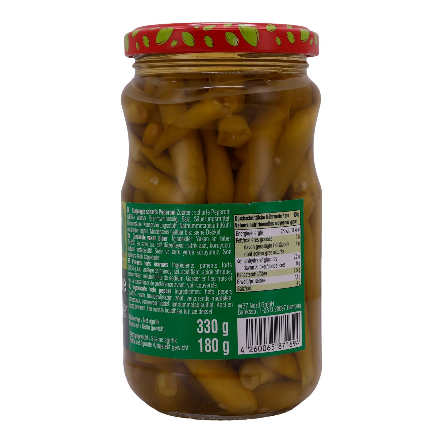 PICKLED HOT PEPPERS