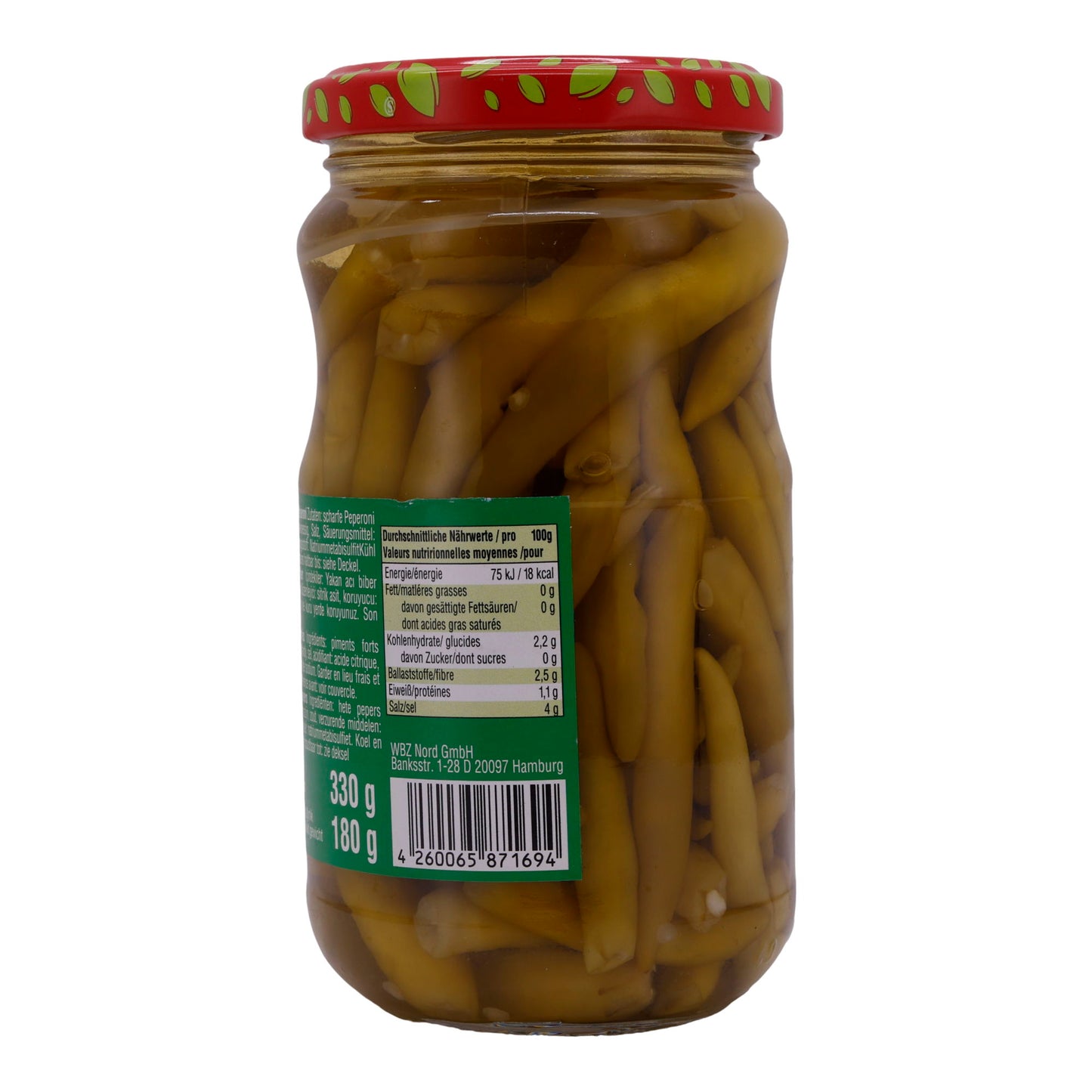 PICKLED HOT PEPPERS