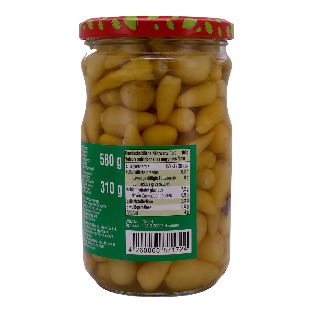 Peperoni Selin | Scharfe | Marinierte Paprika in Essig, würzig & frisch | 580g SELIN