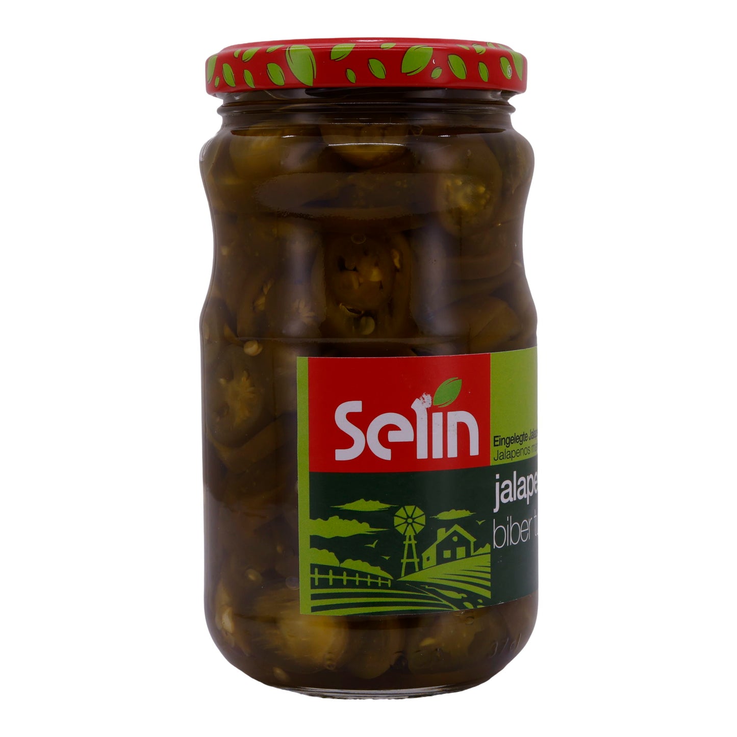 Jalapeños Selin | Groenten | Gemarineerde Jalapeños, pittig | 330g
