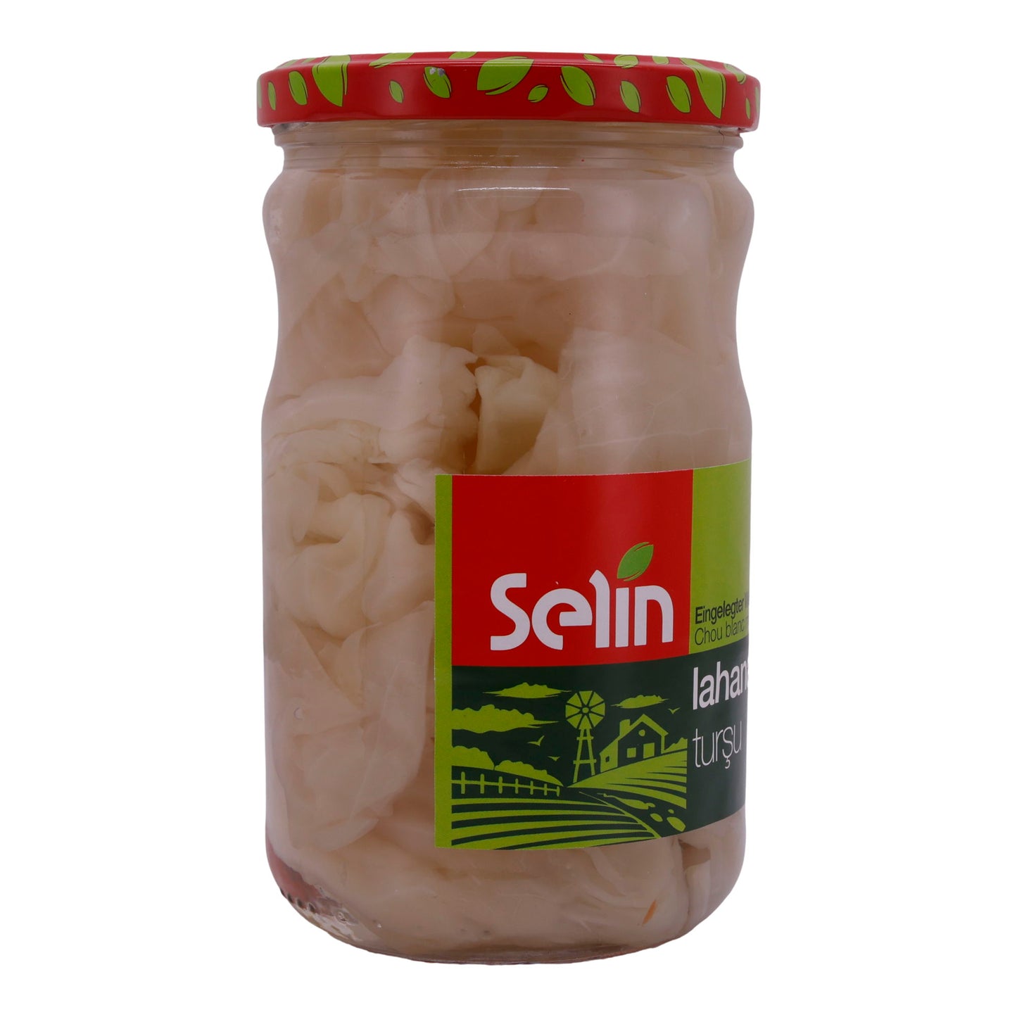 Weißkohl Selin | Mit Karotten | In Essig eingelegt – Salat | 620g