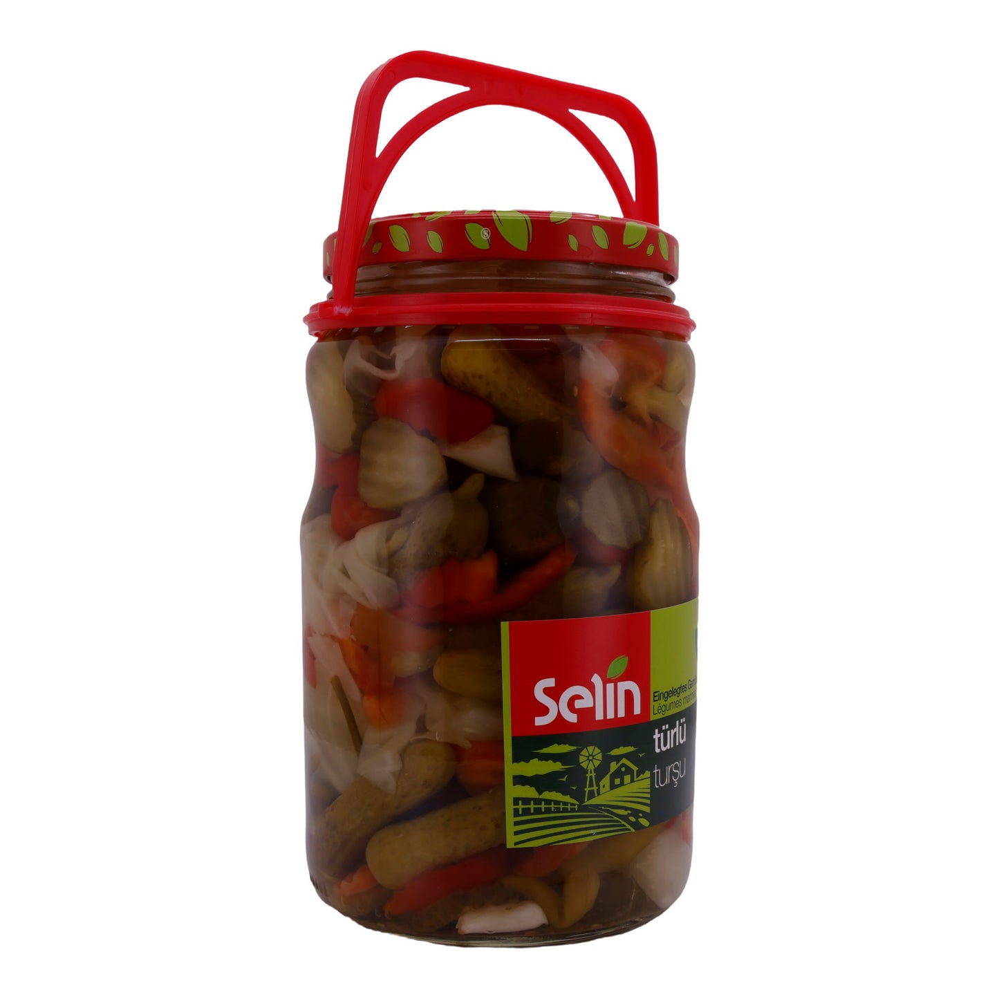 Gemüse Selin | Türlü Turşu | Gemischte eingelegte Gemüse | 1550g SELIN