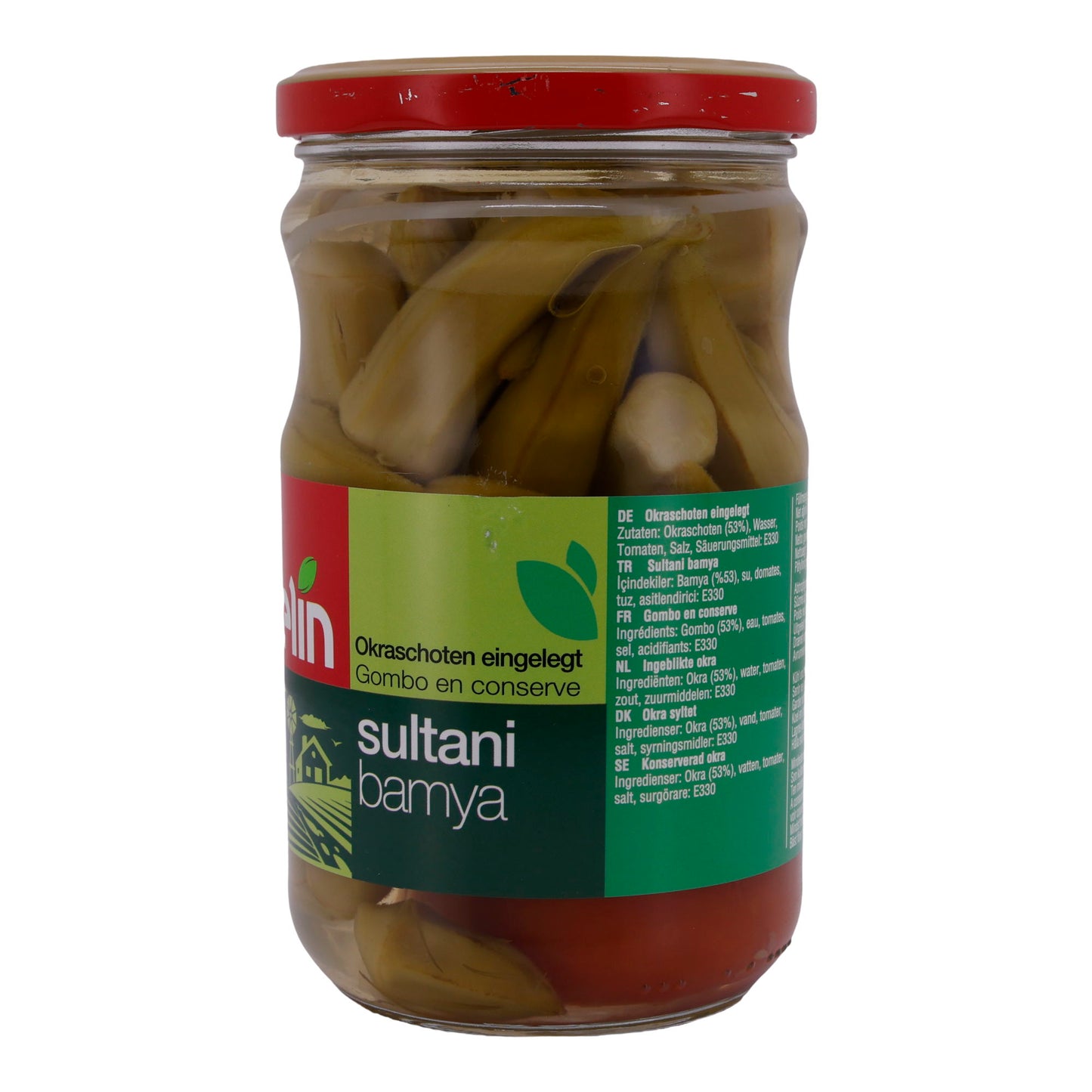 Gombo sottaceto Selin | Verdura | Sultani Bamya | 650 g