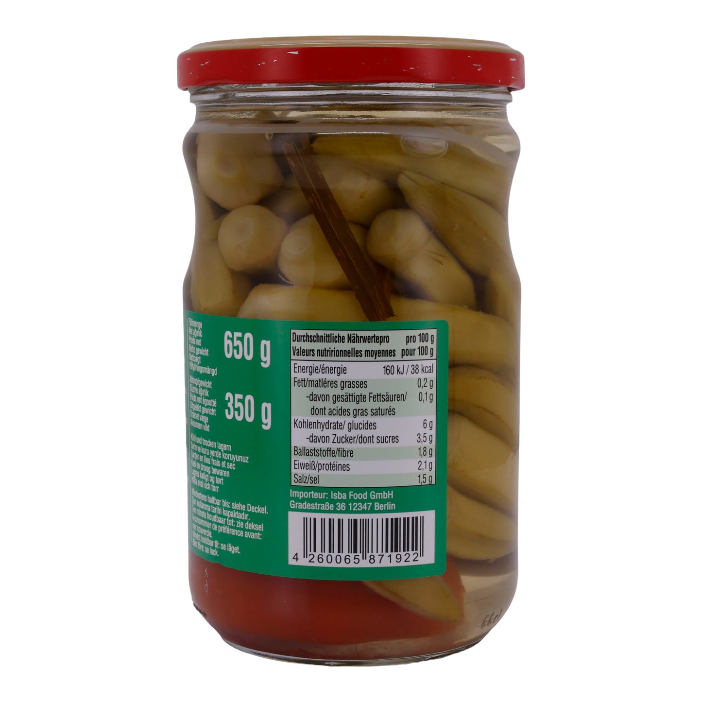 Gombo sottaceto Selin | Verdura | Sultani Bamya | 650 g