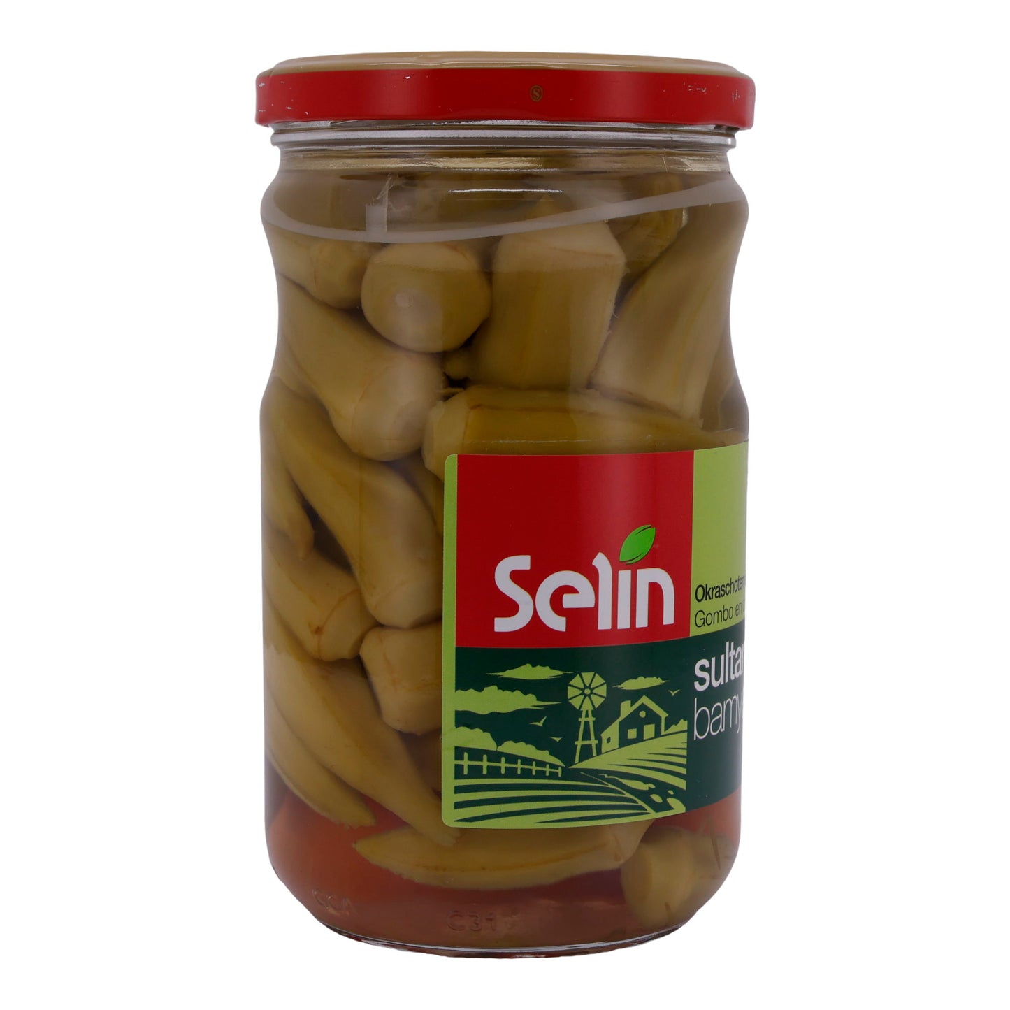 Gombo sottaceto Selin | Verdura | Sultani Bamya | 650 g