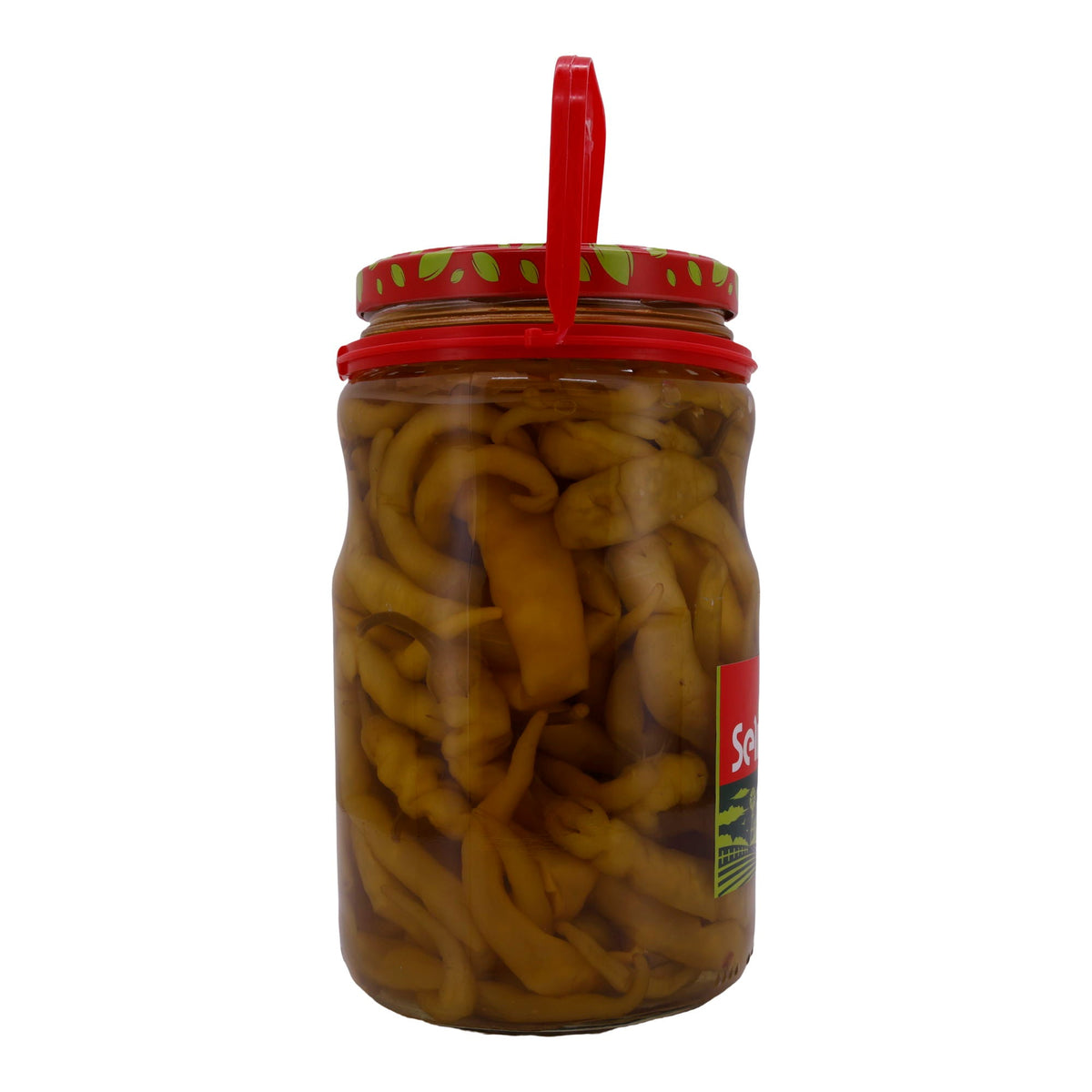 Paprika Selin | Lombardi | Eingelegte grüne Paprika | 1400g SELIN
