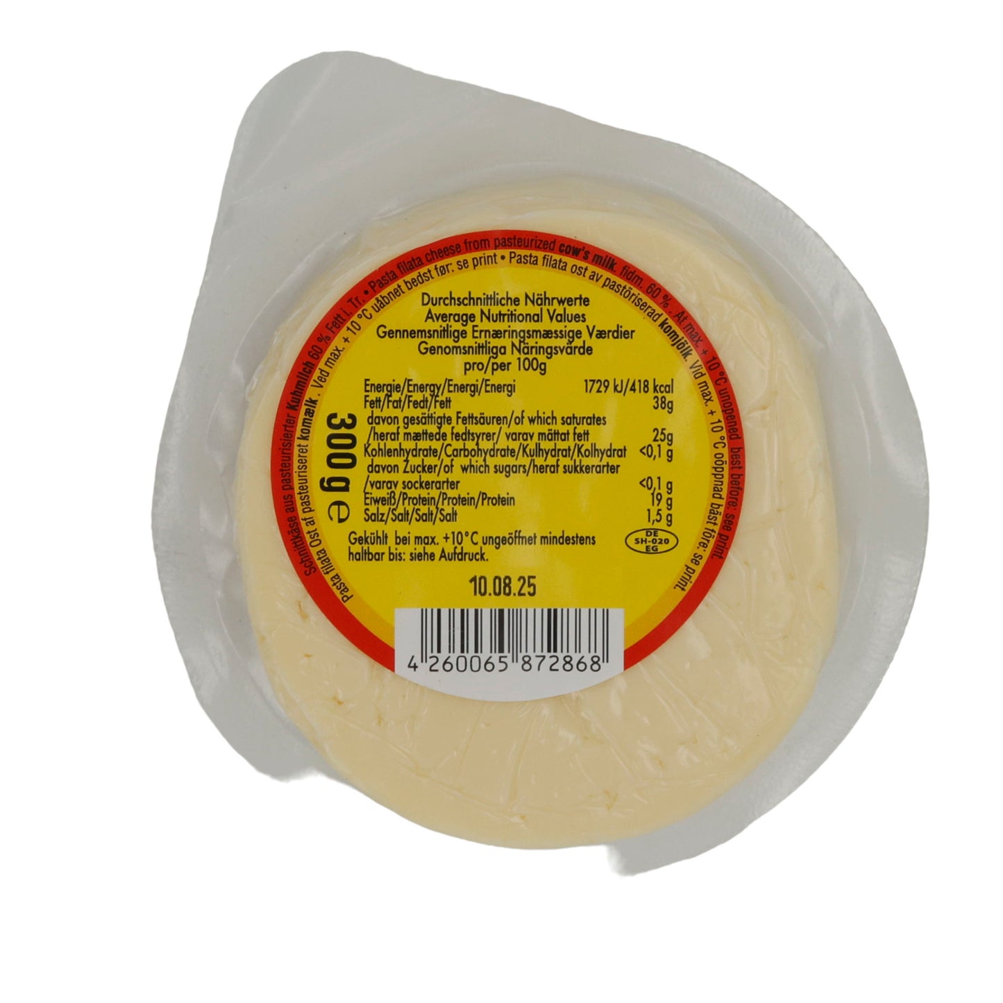 Schnittkäse Sütüm | Ezine Kaşar | Pasteurisierte Kuhmilch | 300 g
