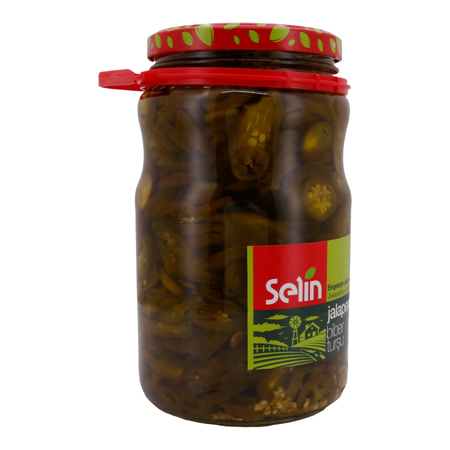Peperoni Selin | Jalapeños | Pittig en knapperig | 1500g