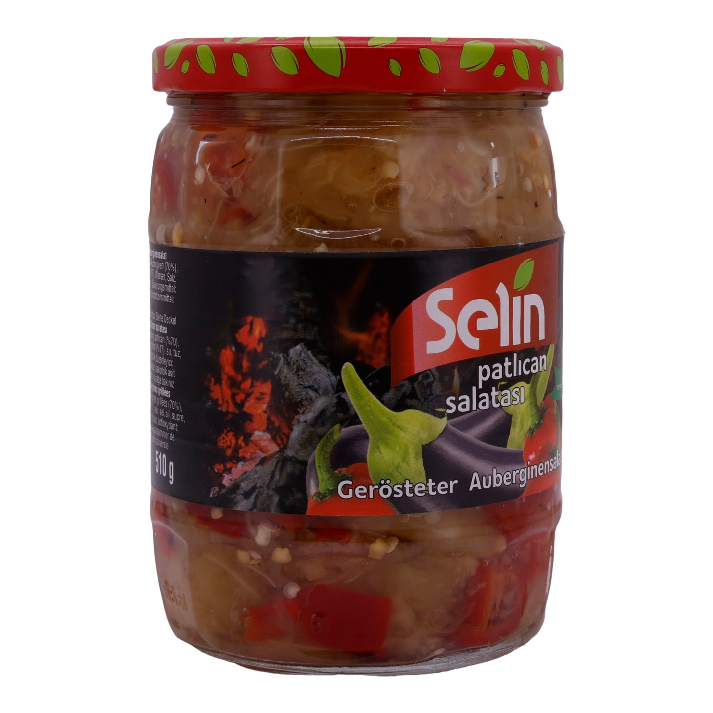 Auberginen Selin | Közlenmiş Patlıcan | Geröstet | 510g SELIN