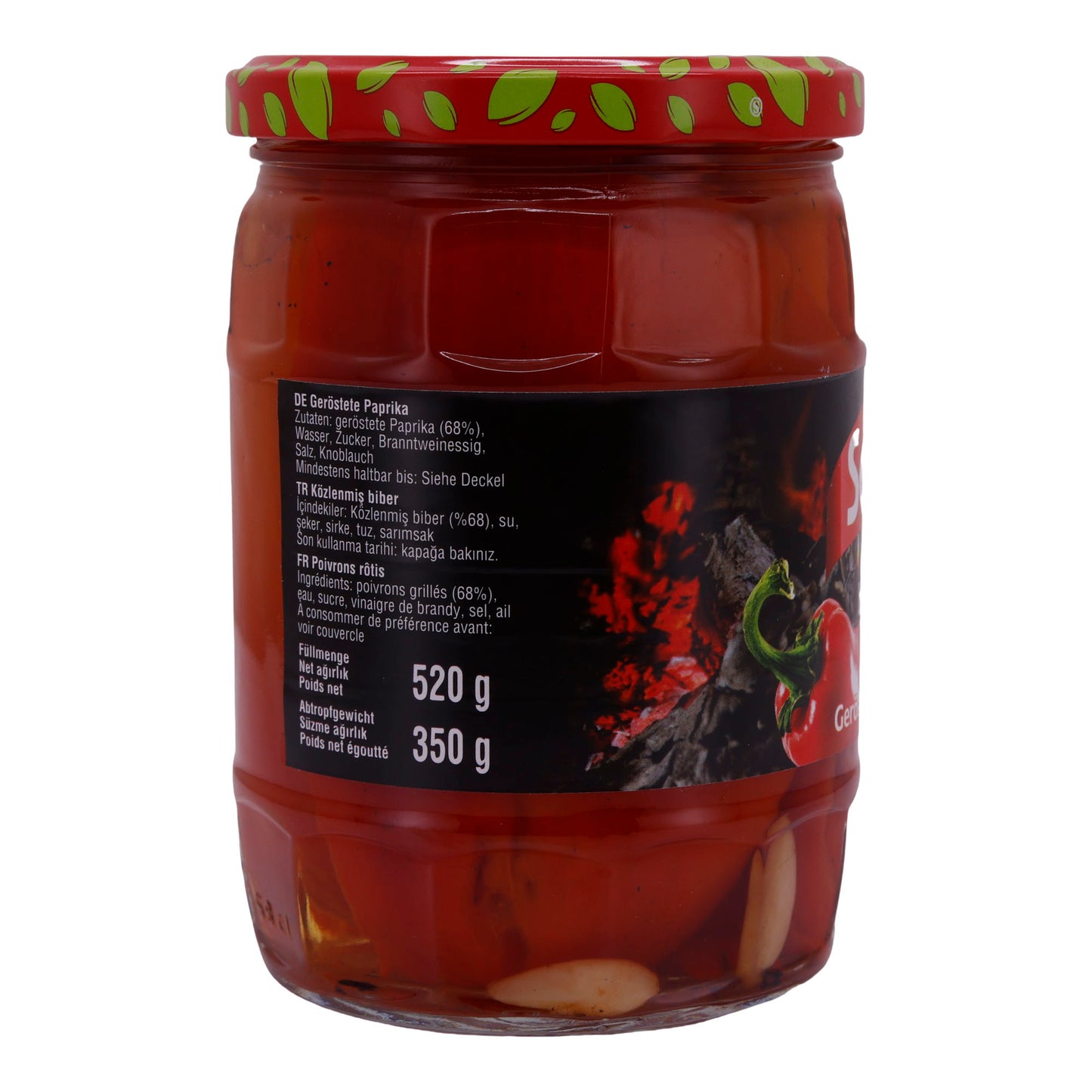 ROASTED PEPPERS GLASS