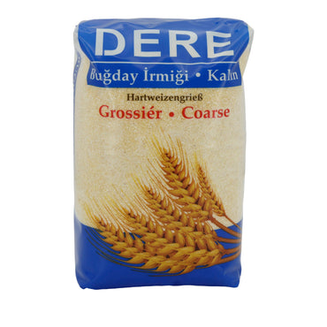 Hartweizengrieß grob Dere | Mehl | Ideal für vielfältige Gerichte | 1000g DERE