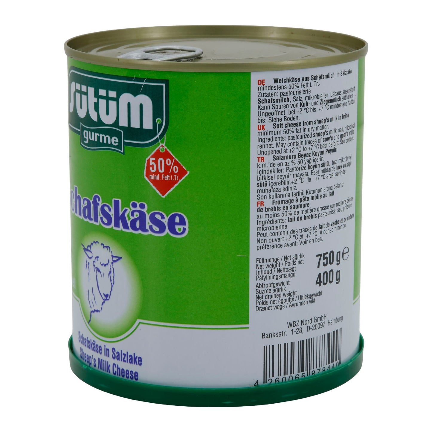 Fromage de brebis Sütüm Koyun Peyniri | Traditionnel | En saumure | 750 g