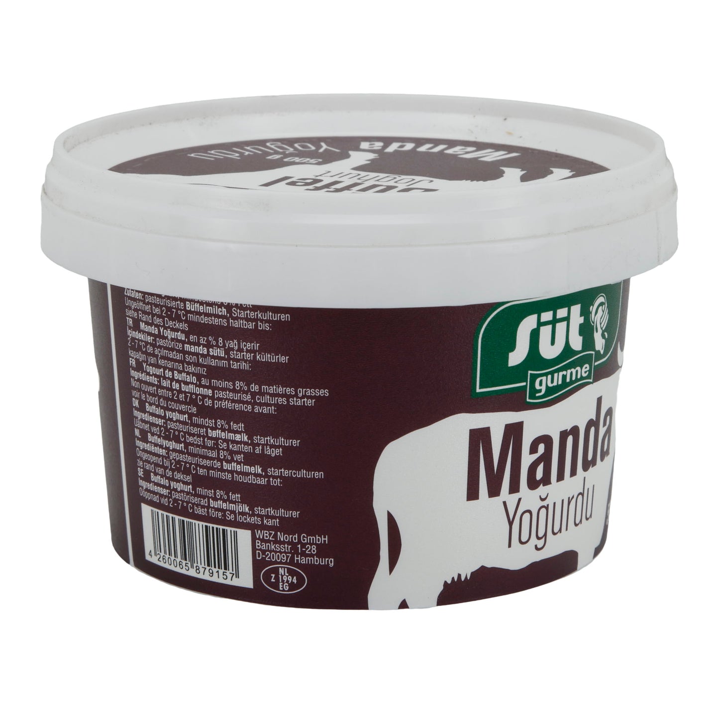 Büffeljoghurt Süt Gurme | Joghurt | Traditioneller Joghurt mit 8 % Fett | 500 g