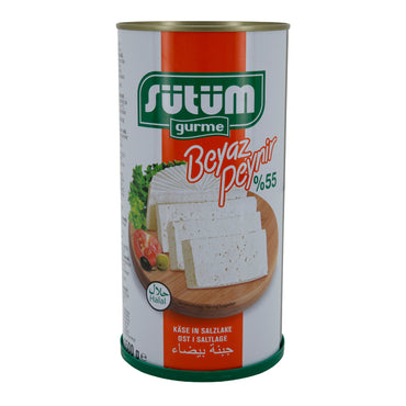 Weißkäse Sütüm Beyaz Peynir | Weißkäse in Salzlake | 55 % Fett i. Tr. | 1500 g SUETUEM