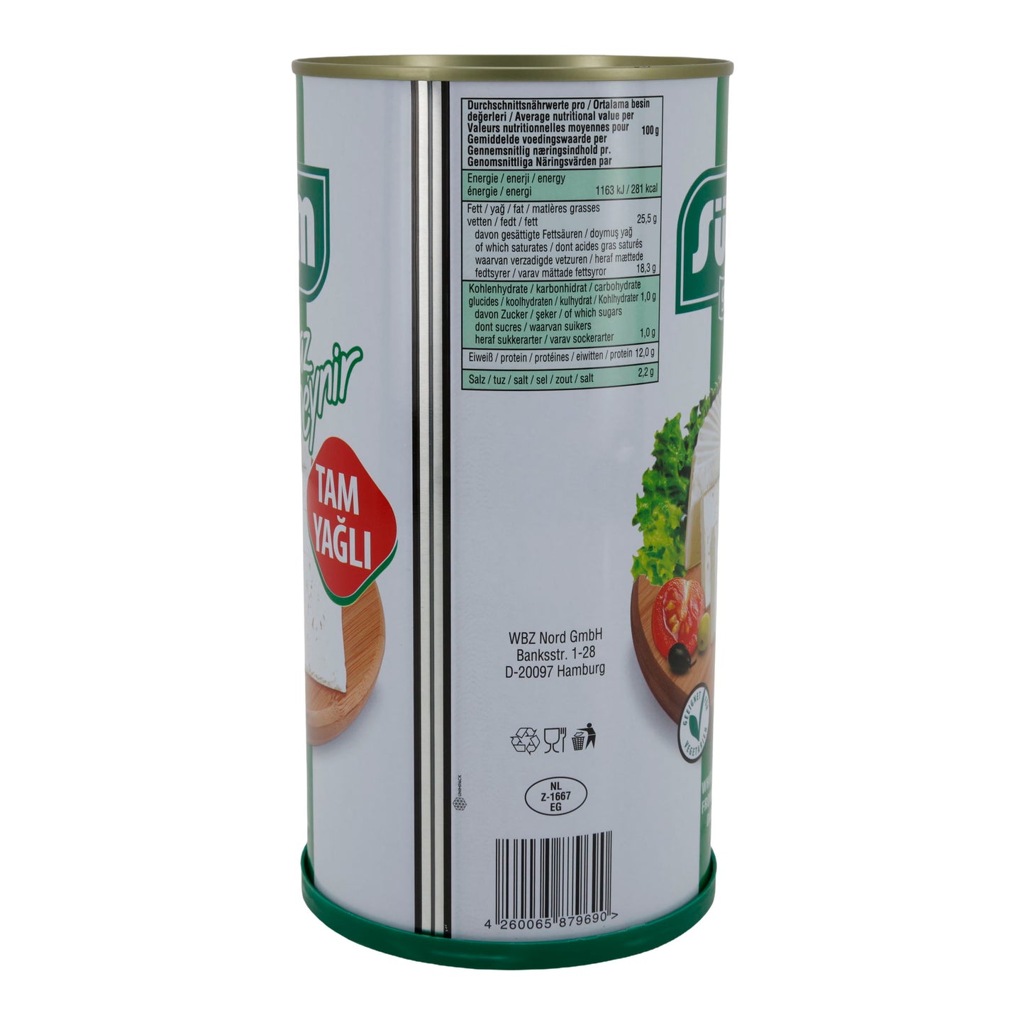 Hirtenkäse Sütüm | Witte kaas in pekel | Traditioneel | 1500 g