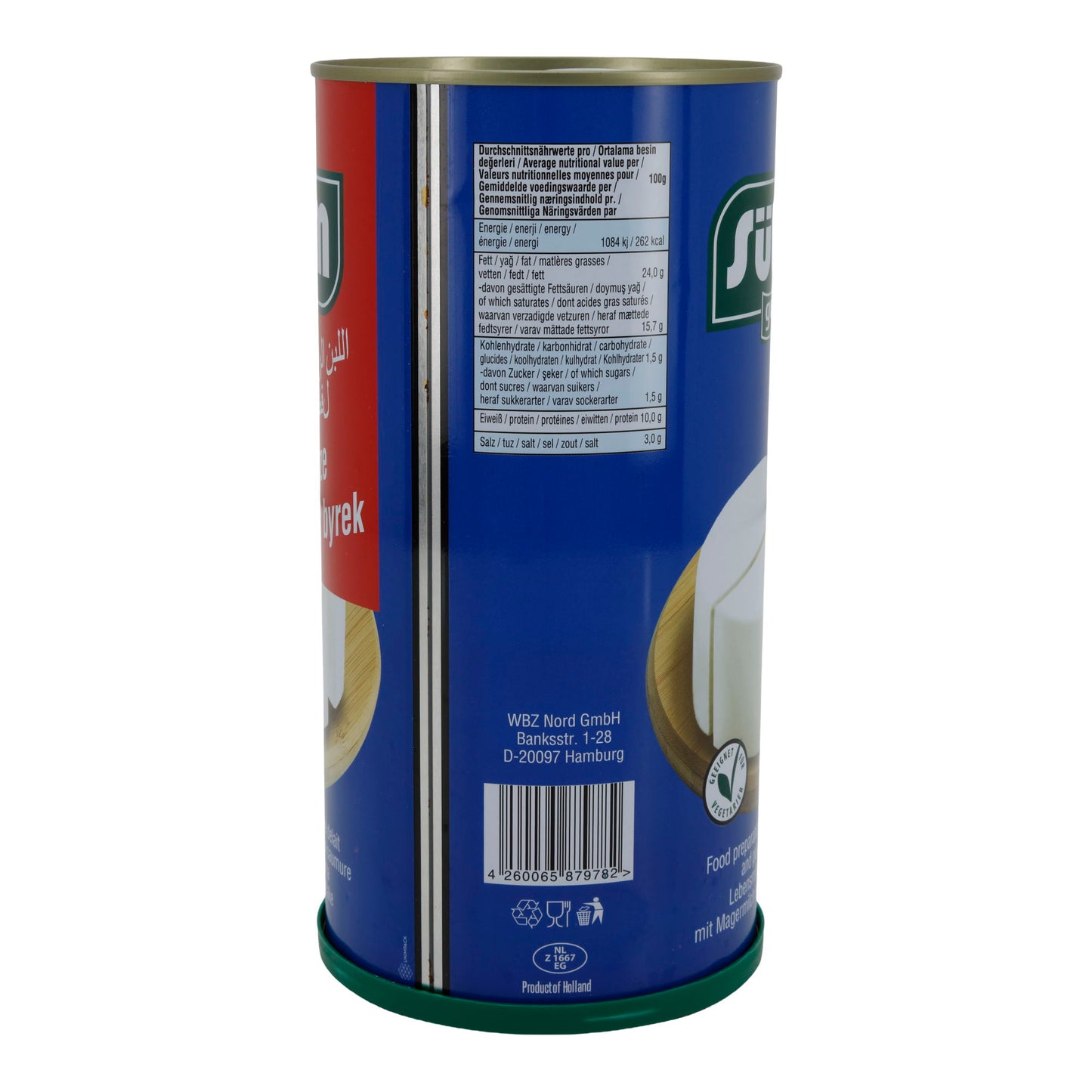 Gıda Hazırlığı Sütüm Beyaz Combi | Tuzlu Suda Beyaz Peynir | Yağsız Süt ve Palm Yağı ile | 1500 g