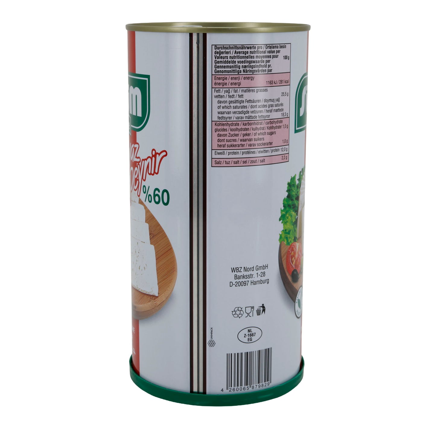 Weißkäse Sütüm Beyaz Peynir | Weißkäse in Salzlake | 60 % Fett i. Tr. | 1500 g