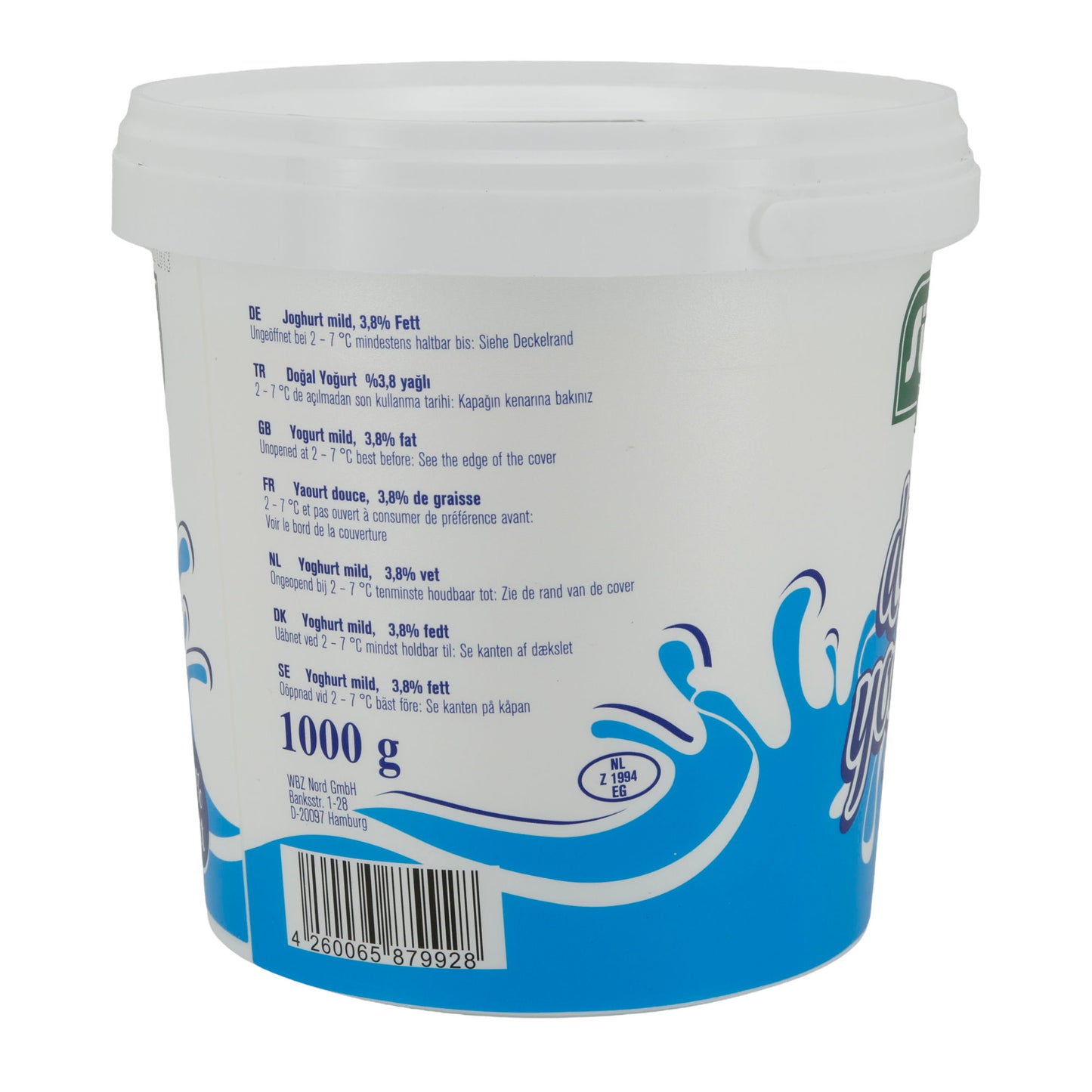 Naturjoghurt Sütüm Doğal Yoğurt | Yoğurt | %3,8 Yağlı | 1000 g