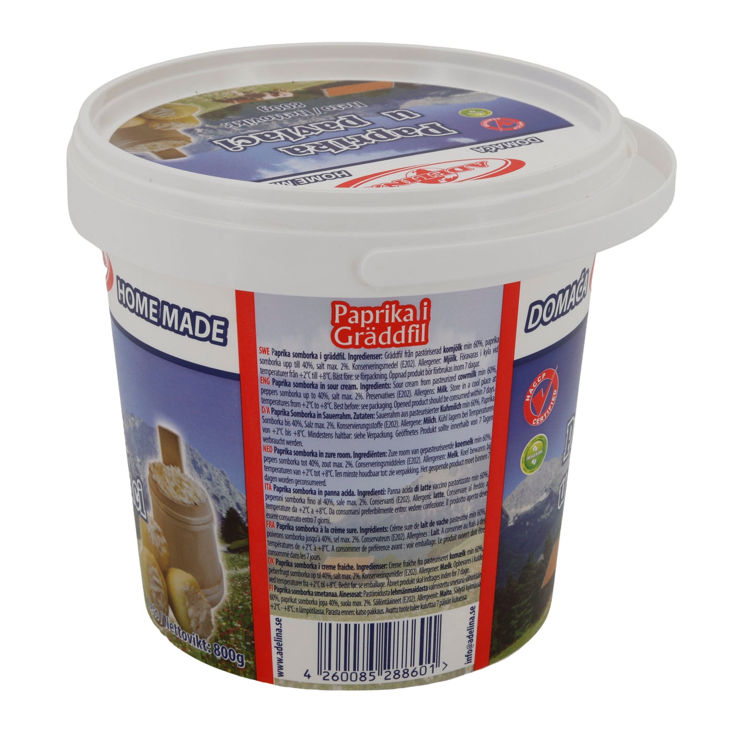 Paprika Adelina Paprika U Pavlaci | Paprika | Paprika in panna acida | 800 g