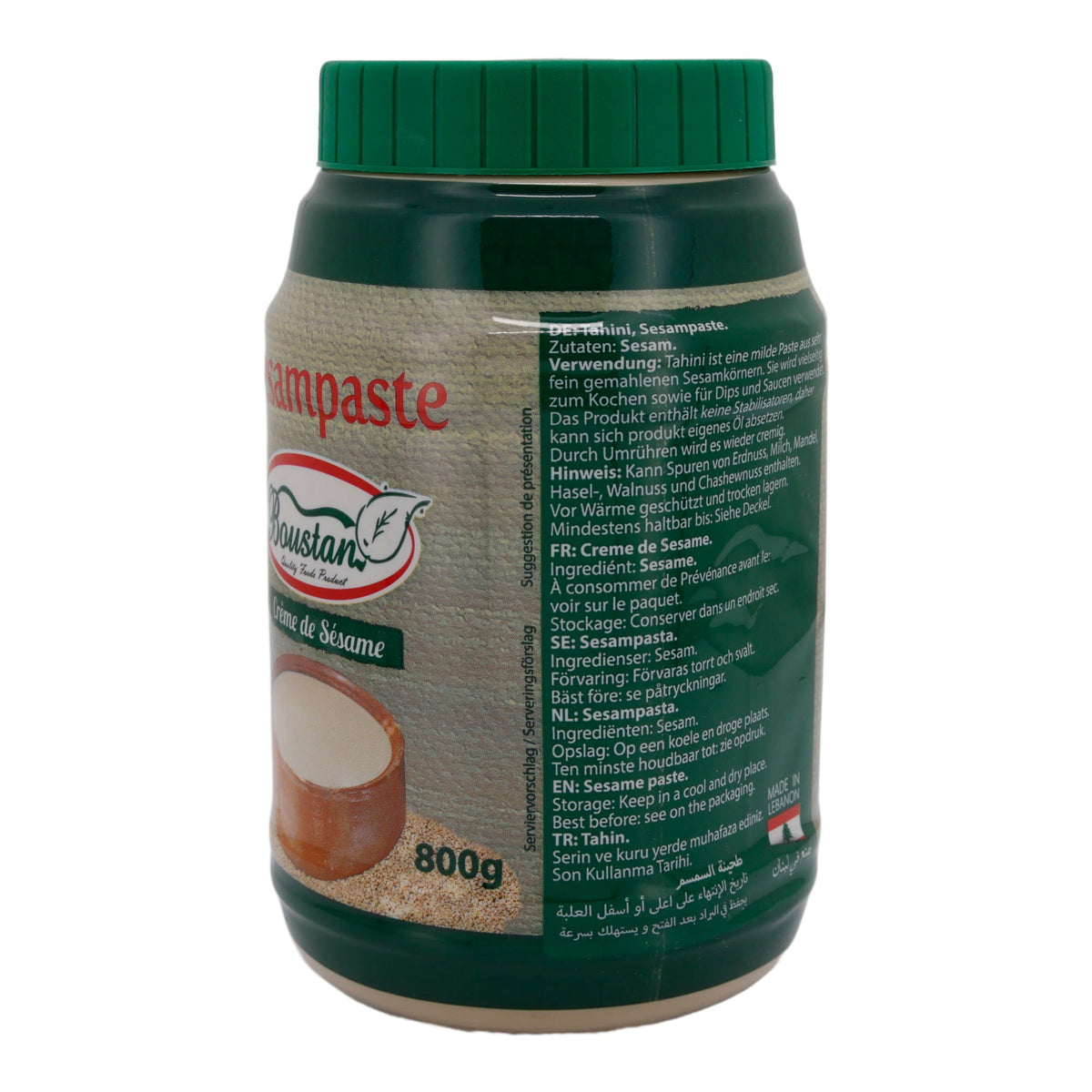 Sesampaste Boustan | Tahini | Vielseitig, orientalisch | 800 g BOUSTAN