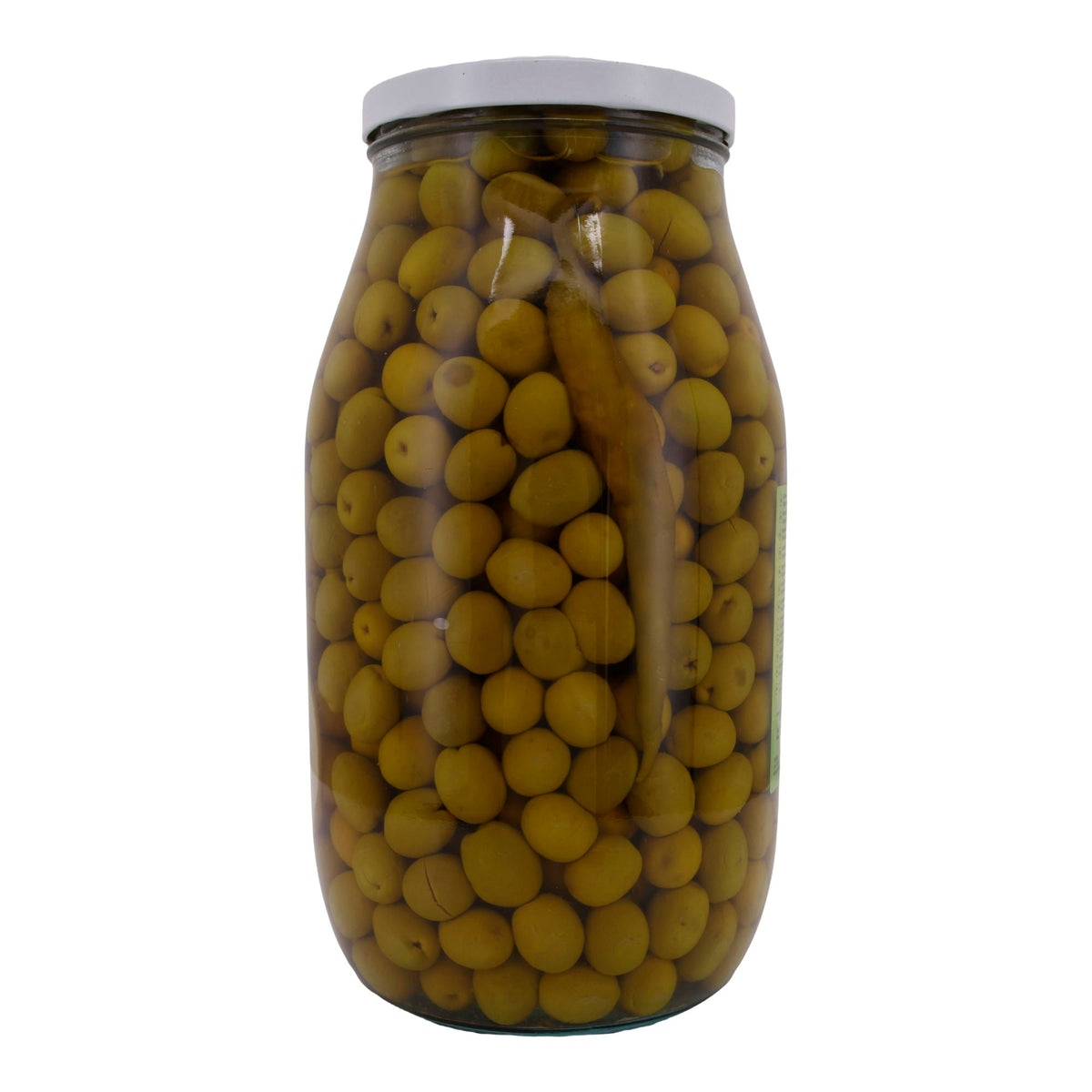 Grüne Oliven Boustan | Oliven | in Salzlake | 2750 g BOUSTAN