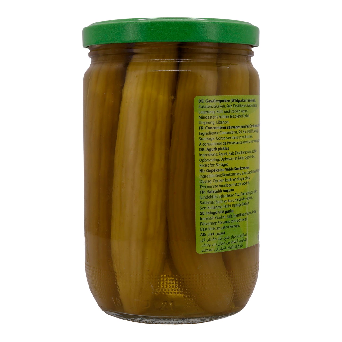 Boustan Pickled Gherkins – 600g