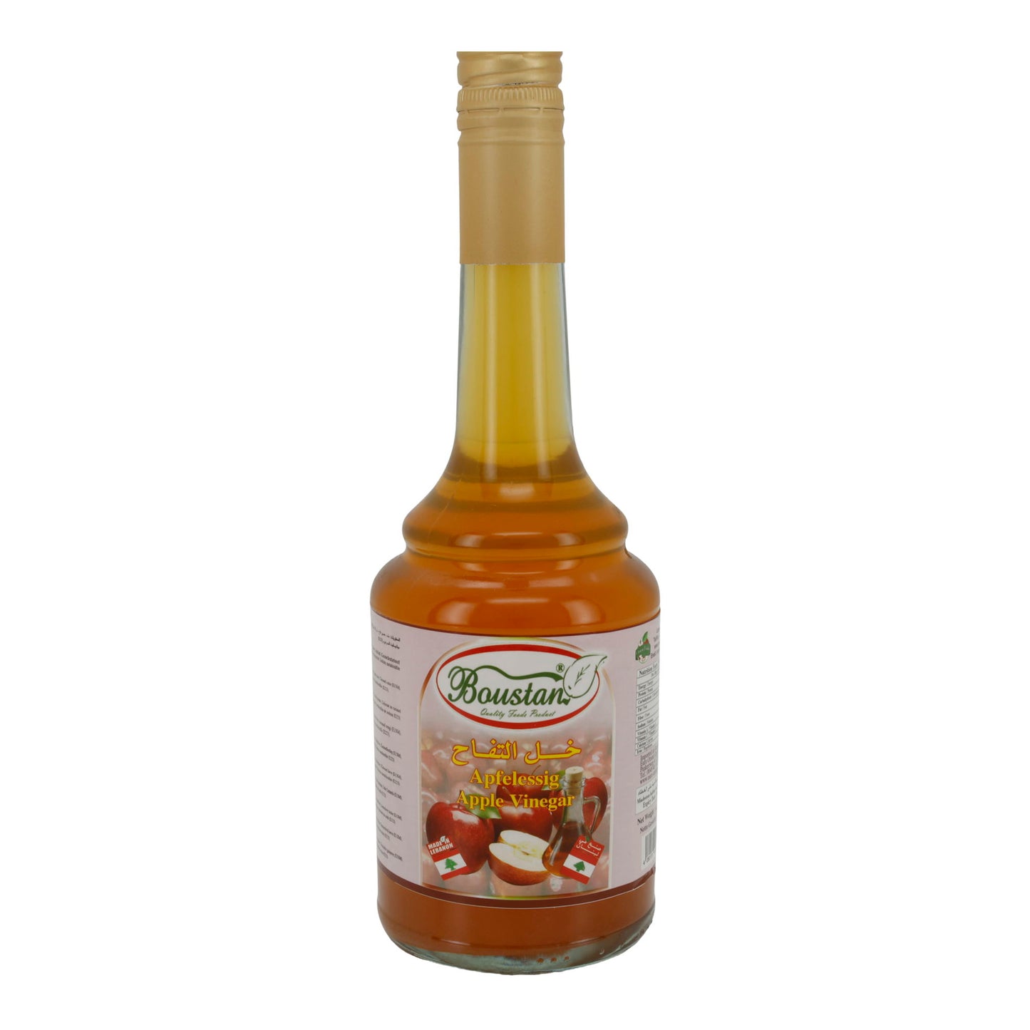 Essig Boustan | Apfelessig | natürlich fermentiert aus dem Libanon | 500 ml