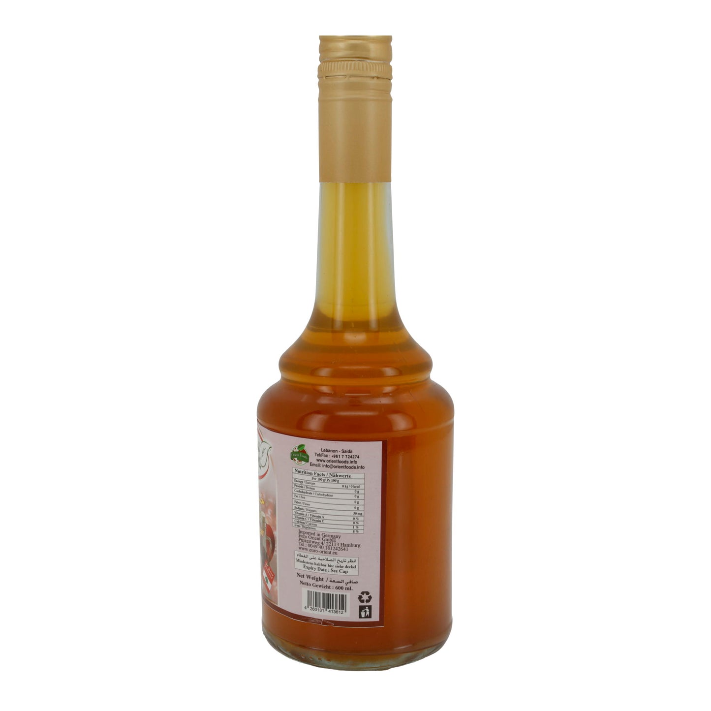 Essig Boustan | Apfelessig | natürlich fermentiert aus dem Libanon | 500 ml