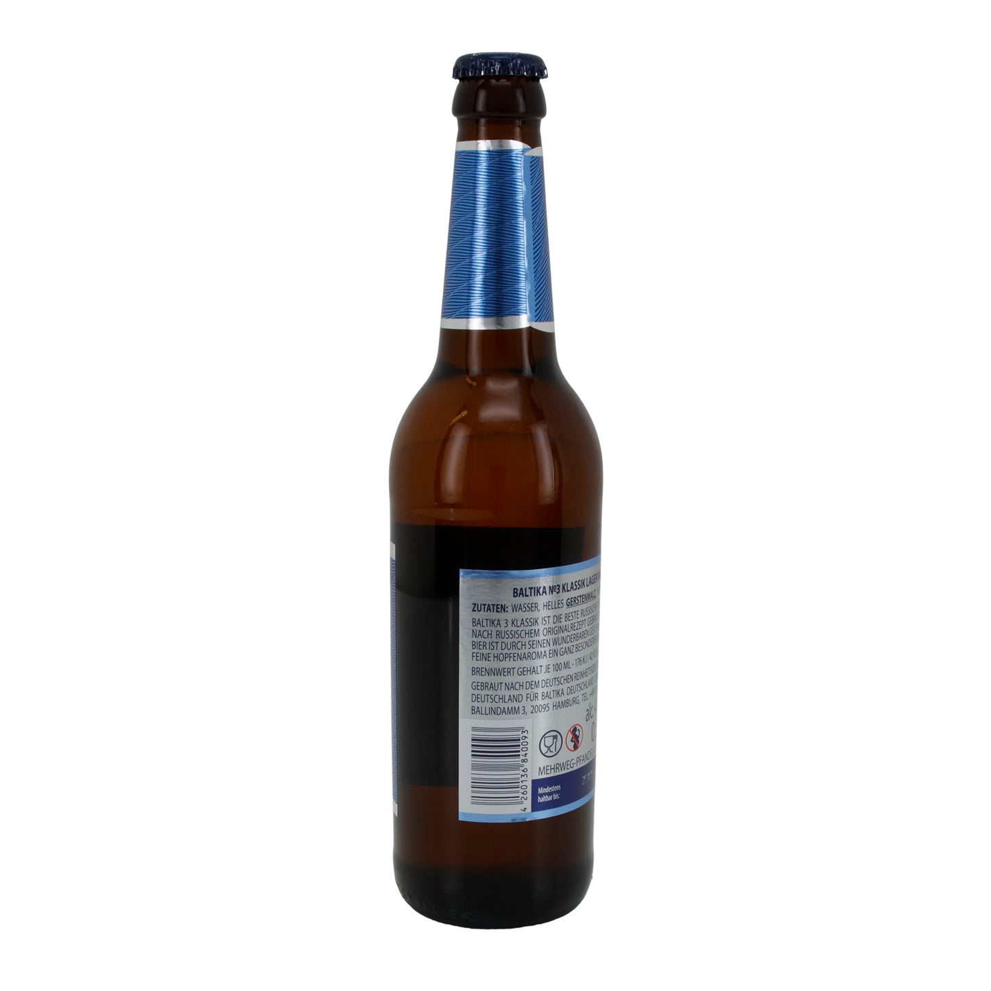Russisch Lagerbier Baltika 3 Classic | Bier | 500 ml Fles