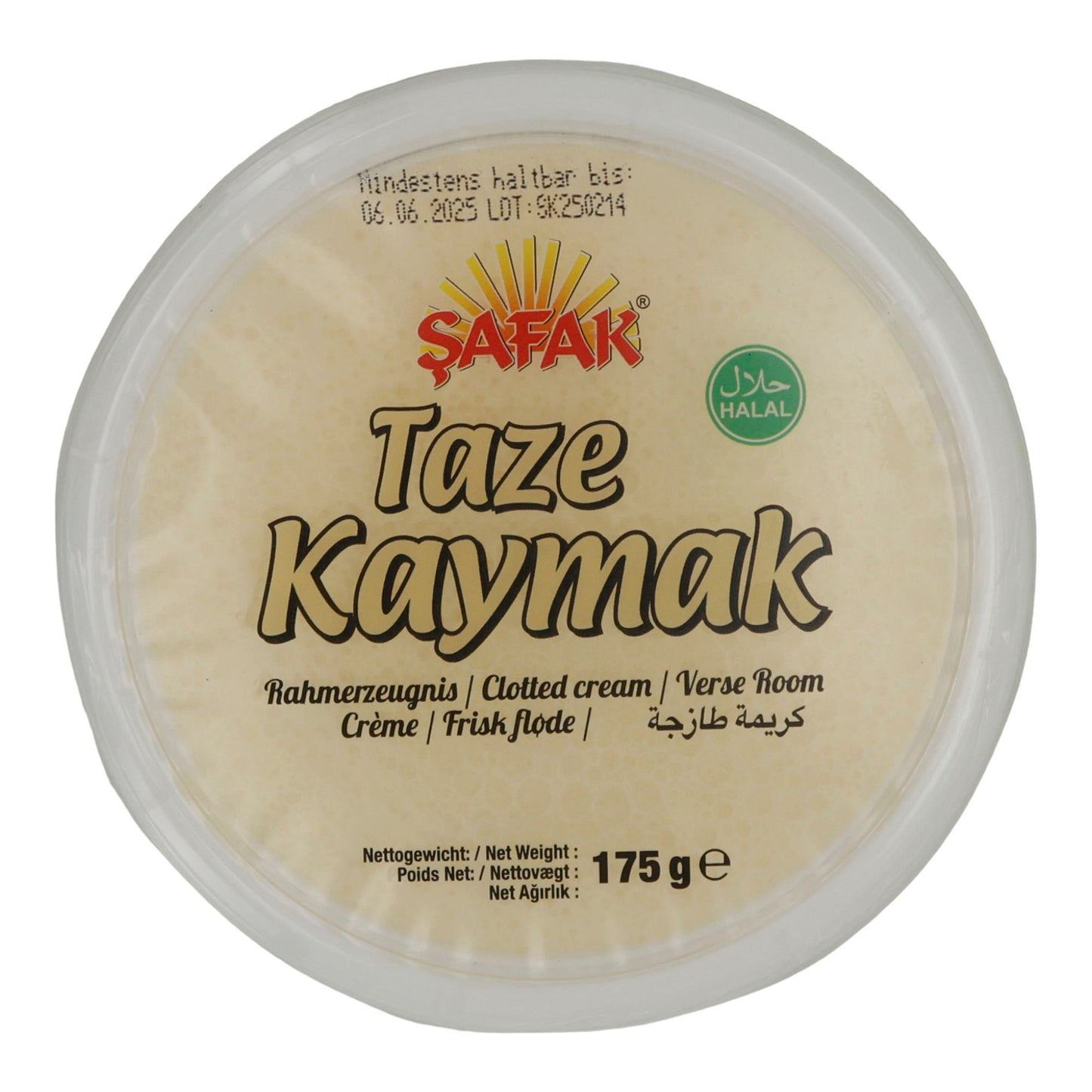 Prodotto cremoso Safak Taze Kaymak | Prodotto cremoso | 175 g