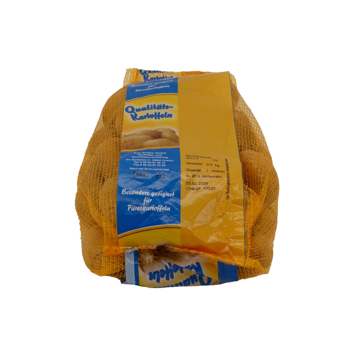 Pommes de terre Pommes de terre de qualité | Chair farineuse | De la Lüneburger Heide | 2,5 kg