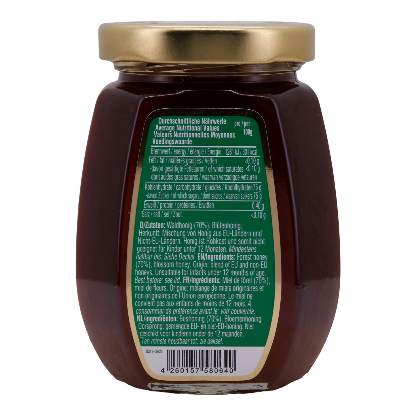 Blütenhonig Buram | Reiner Honig | Direkt aus der Natur | 250 g