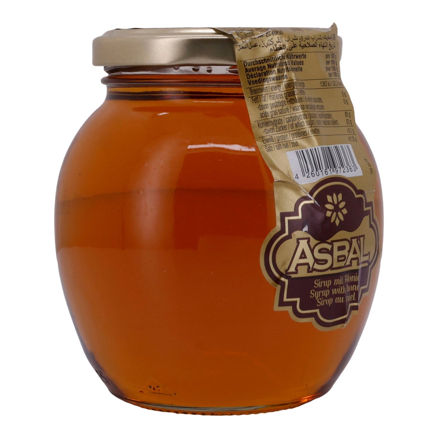 Sirup Asbal | Honig | Natürliche Süße | 480g ASBAL