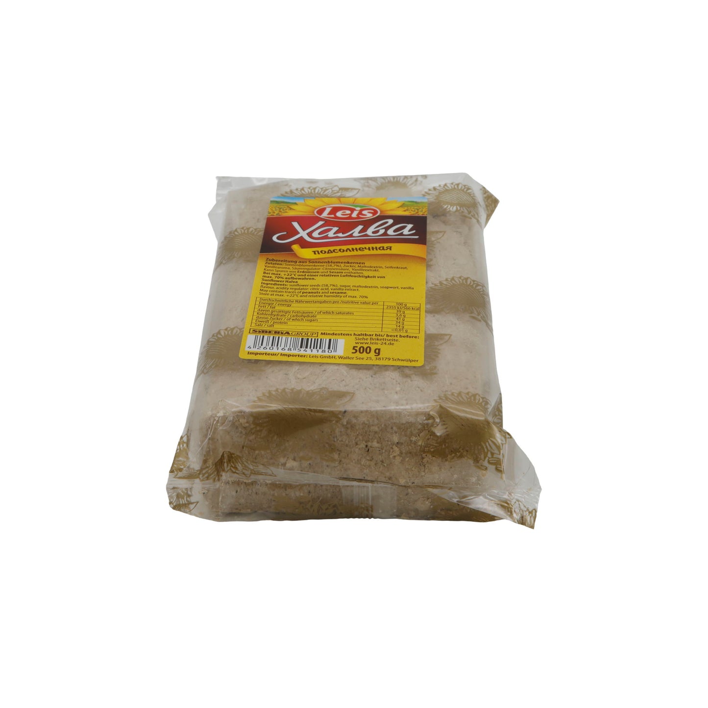 Leis | Halva aus Sonnenblumenkernen | traditionell süß | 500 g