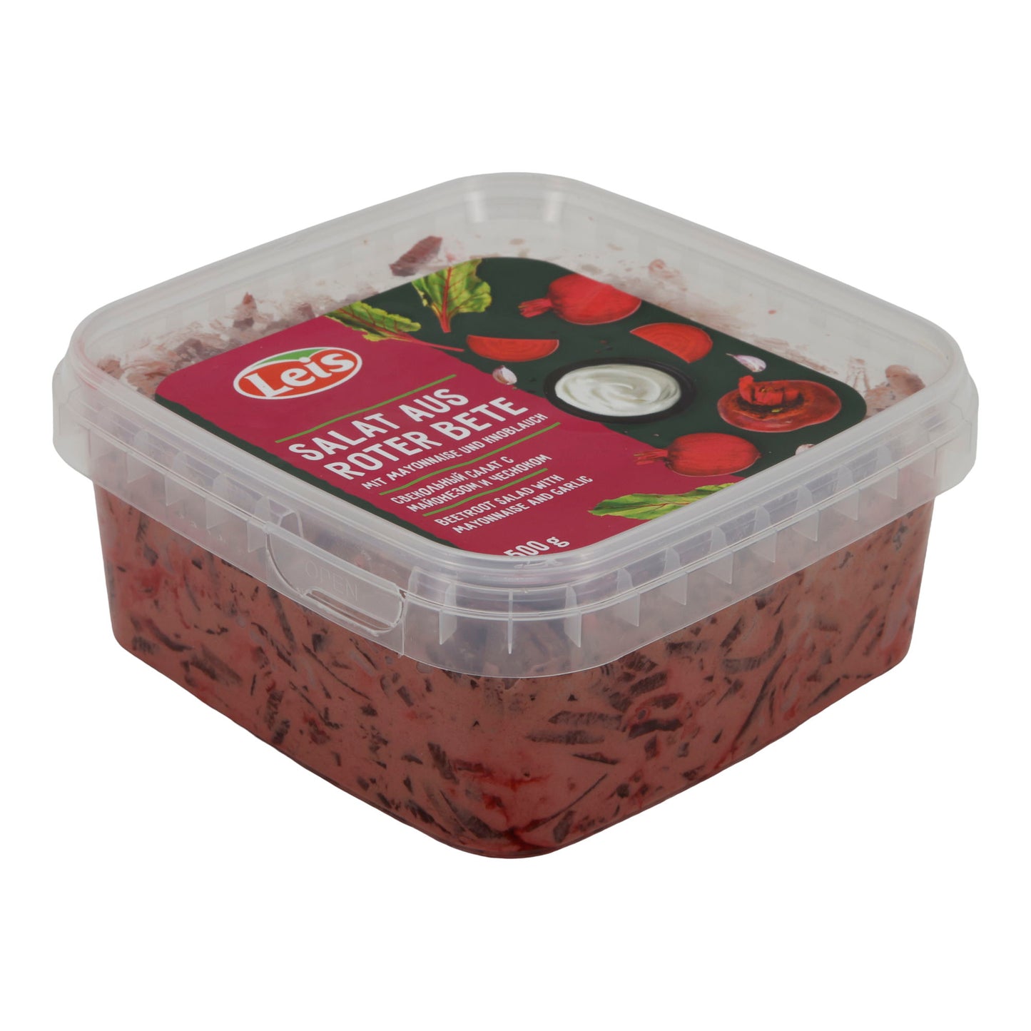 Insalata Leis insalata di barbabietola rossa | insalata | con maionese e aglio | 500 g
