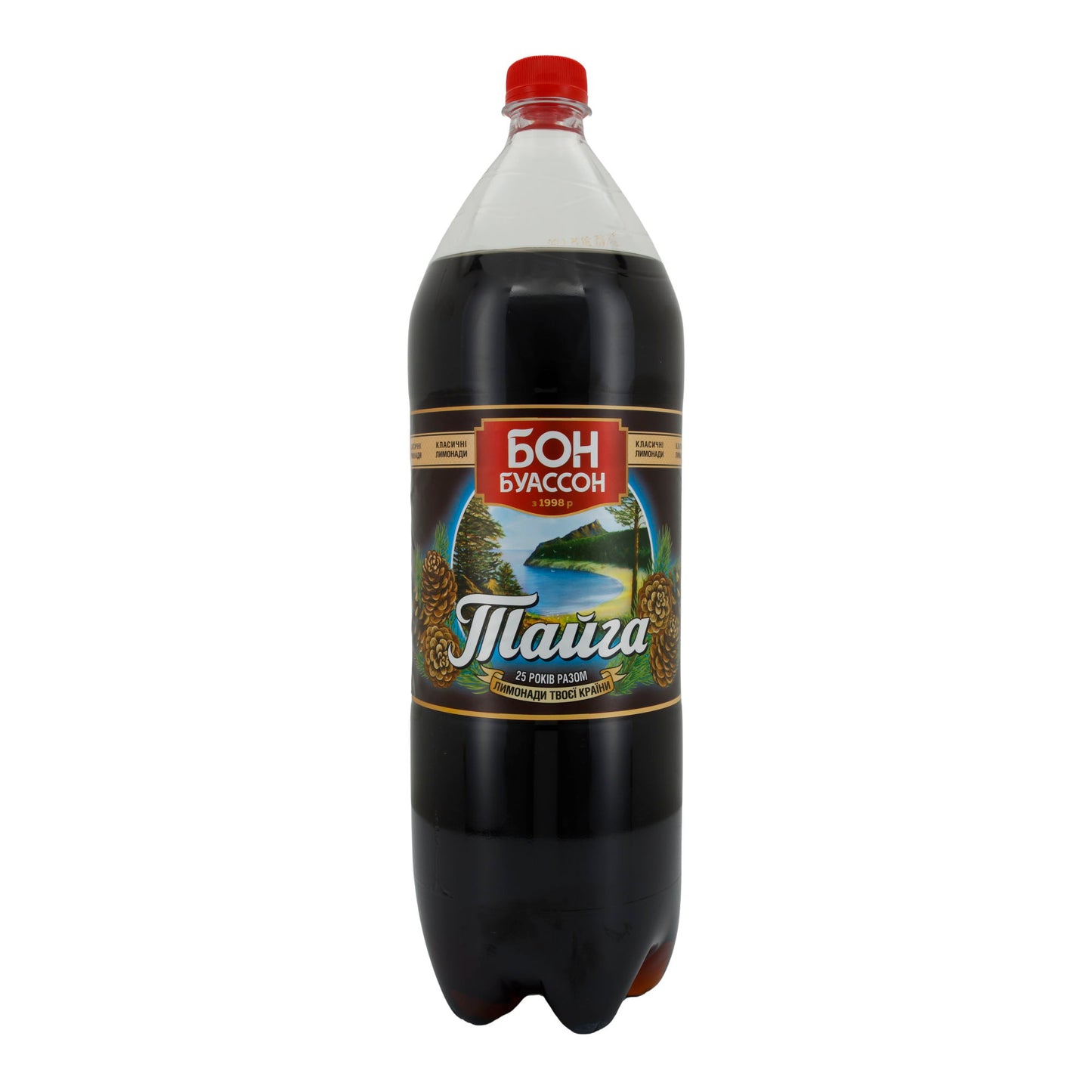 Taiga Bon Boisson | Erfrischungsgetränk | Traditionelle kohlensäurehaltige Erfrischung | 2 L